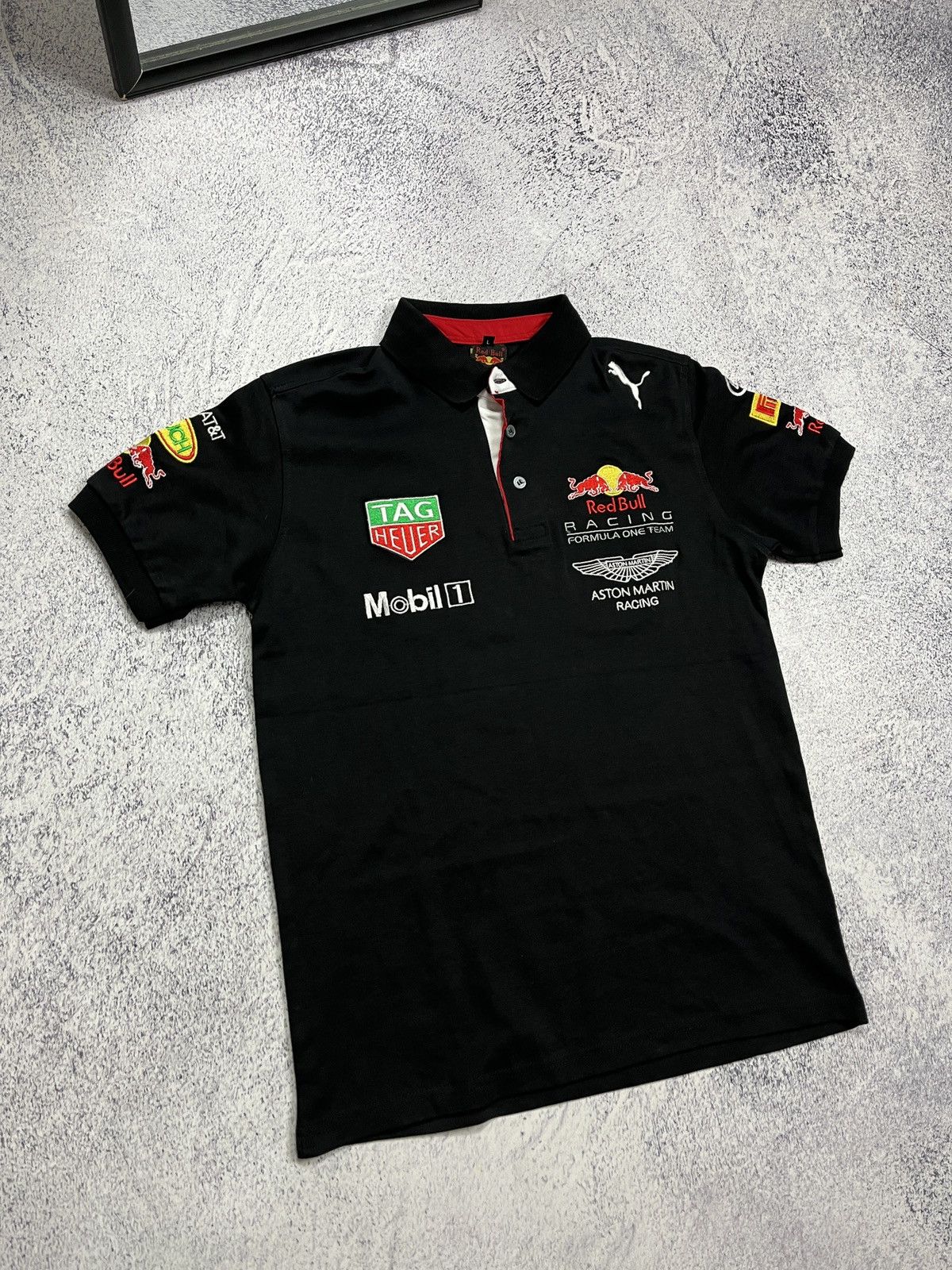 Formula 1 × Puma × Red Bull Aston Martin Red Bull Puma Racing T-shirt Formula One Rare Size US S / EU 44-46 / 1 - 6 Thumbnail