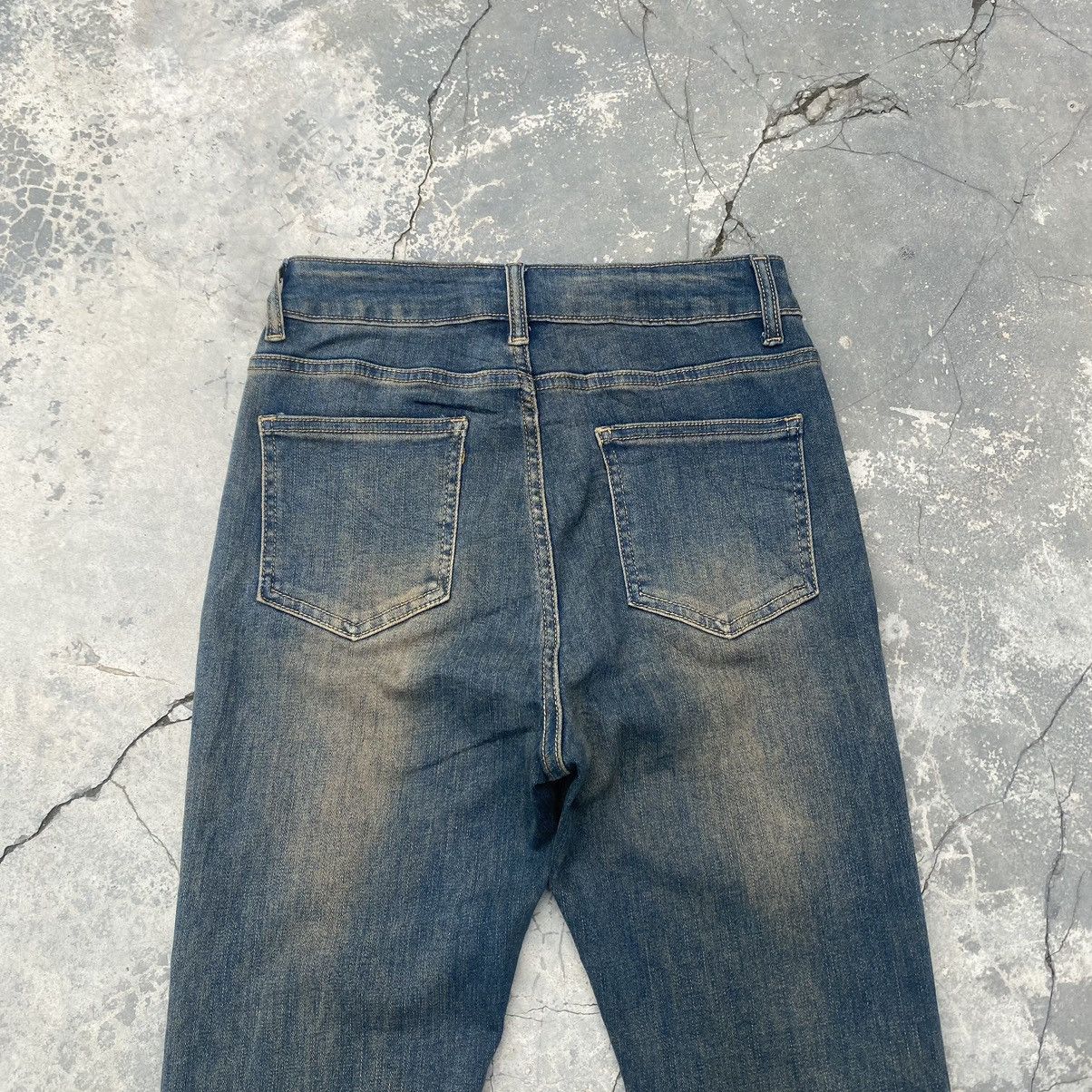 If Six Was Nine × Japanese Brand Stretchable Mud Washed Flare Size 26" / US 2 / IT 38 - 4 Thumbnail