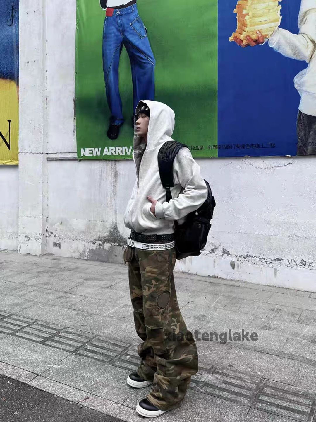 Designer × Japanese Brand × Vintage washed faded camo skate hiphop baggy cargo pants Size US 28 / EU 44 - 5 Thumbnail