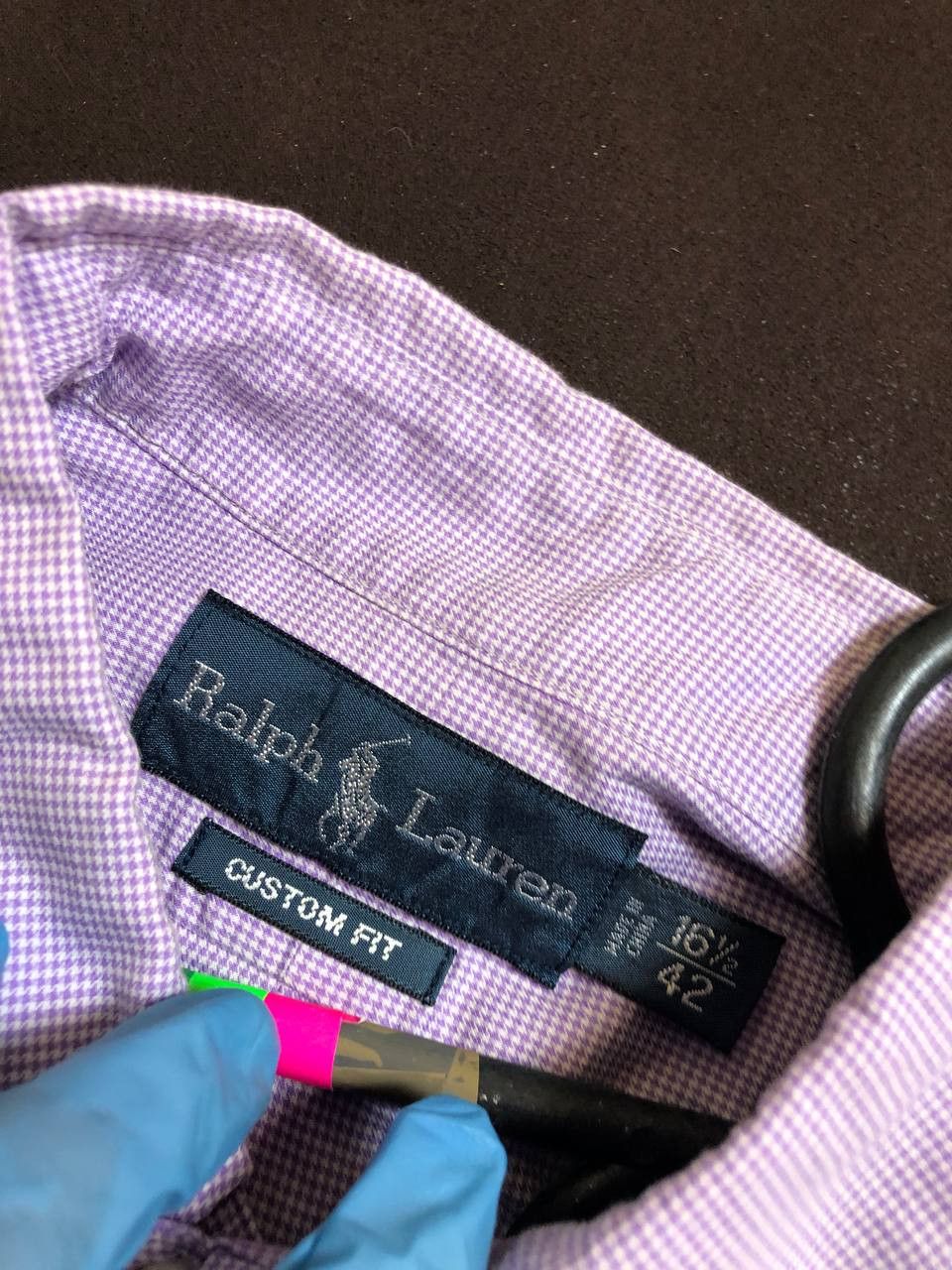 Polo Ralph Lauren Polo Ralph Lauren lilac long-sleeve button-down shirt Size US XL / EU 56 / 4 - 2 Thumbnail