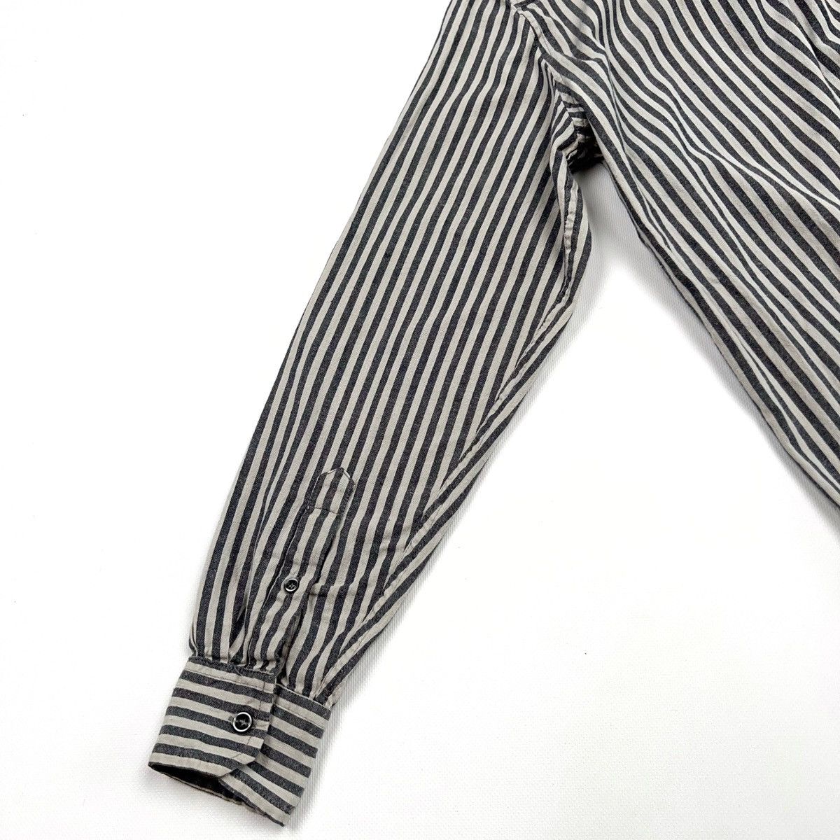 Isabel Marant Isabel Marant Etoile Stripped Gray Black Shirt Size XS / US 0-2 / IT 36-38 - 16 Thumbnail