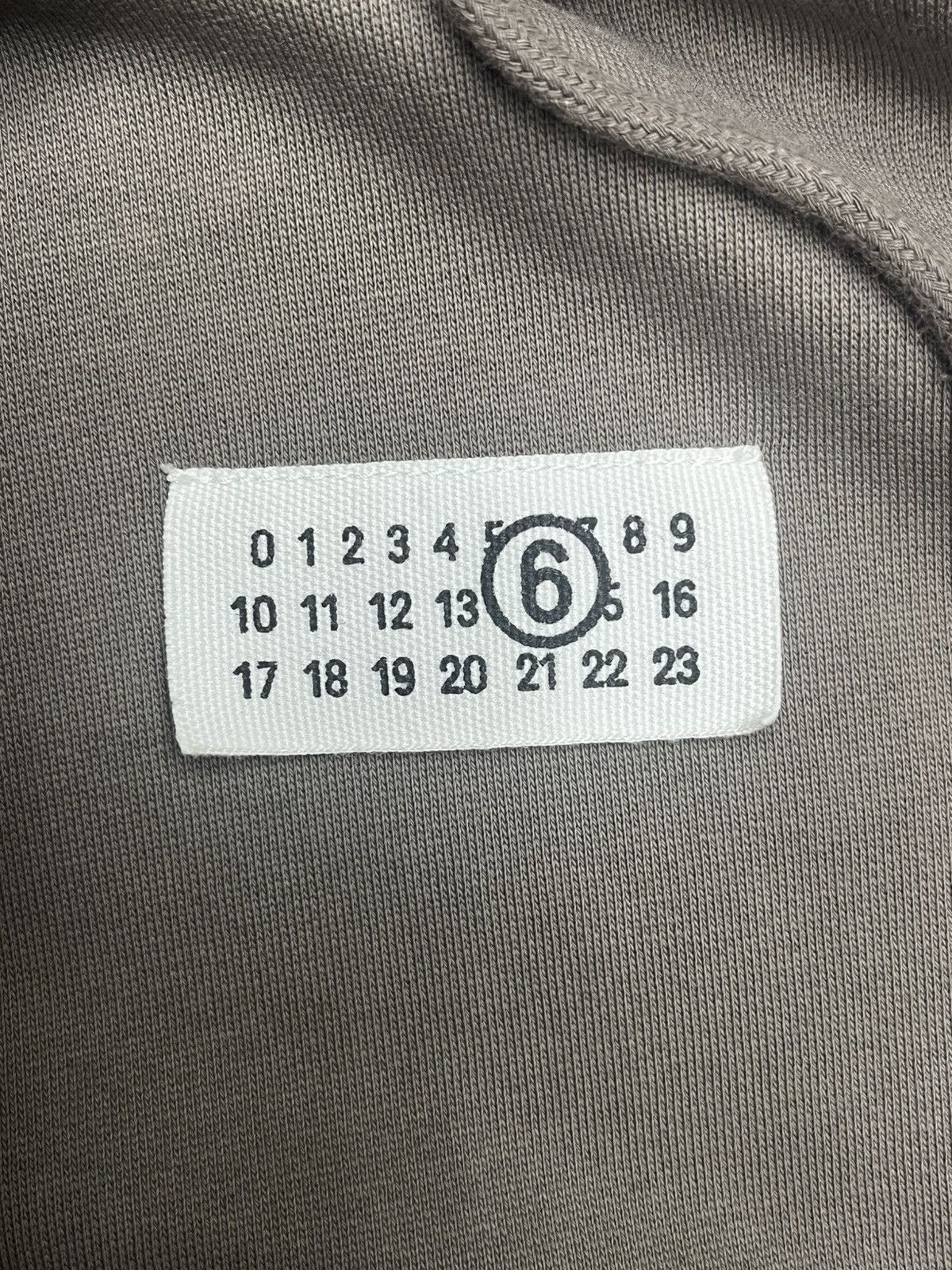 Maison Margiela MM6 Maison Margiela Numeric Logo Patch Hoodie Size US M / EU 48-50 / 2 - 4 Thumbnail