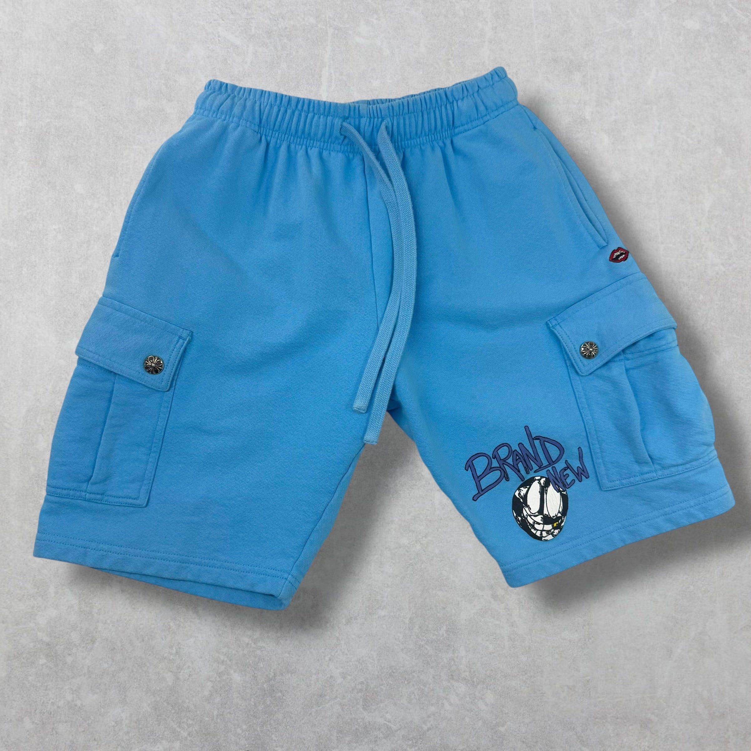 Chrome Hearts Chrome Hearts Matty Boy Blue Cargo Shorts S Size US 30 / EU 46 - 1 Thumbnail