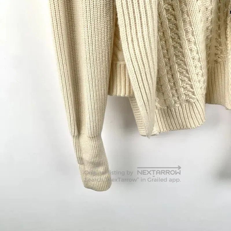 Burberry Burberry Beige Wool Cardigan for Women. Size S / US 4 / IT 40 - 4 Thumbnail