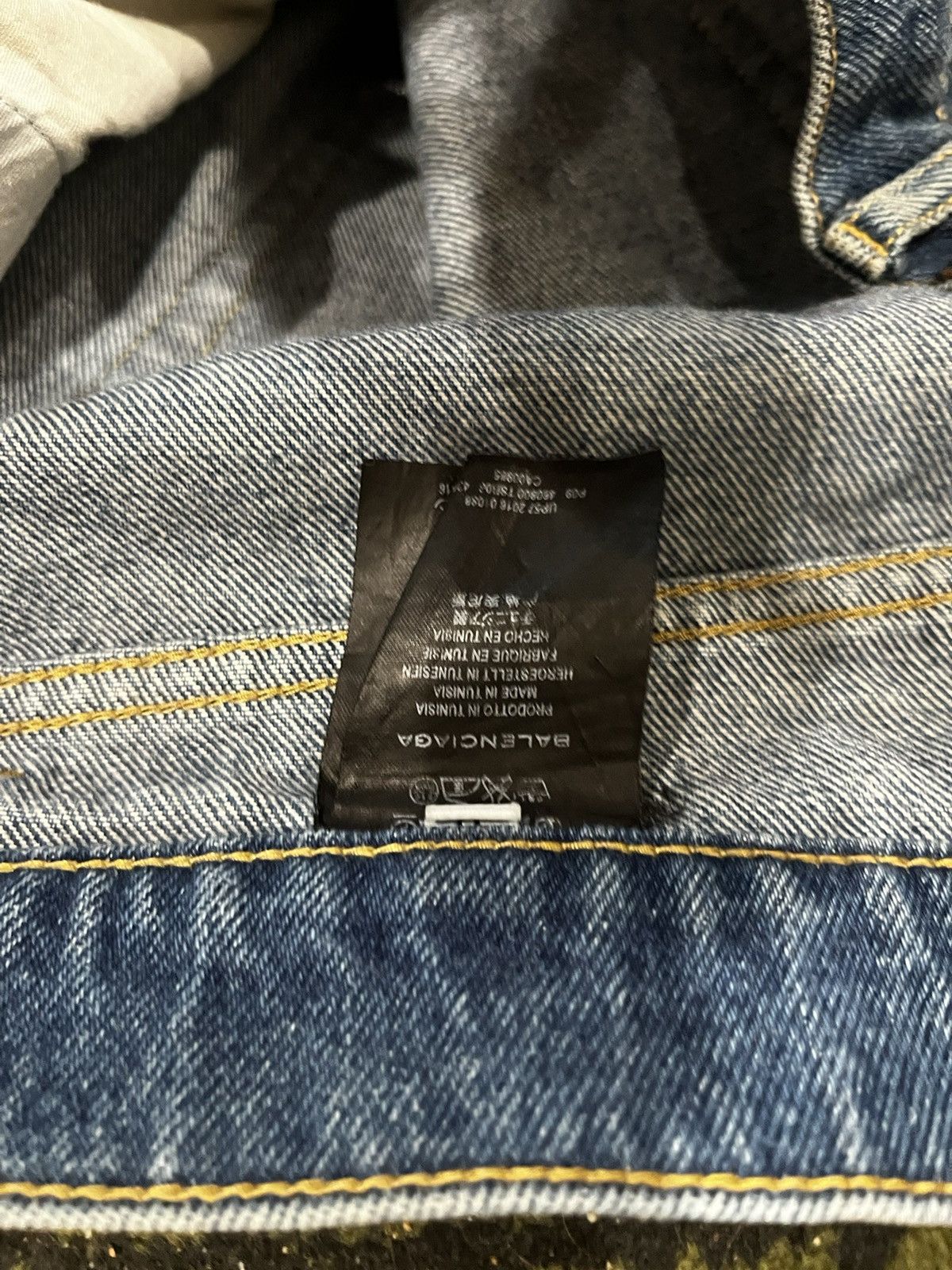 Balenciaga BALENCIAGA FIVE POCKET DENIM JEANS BLUE Size US 31 - 11 Thumbnail