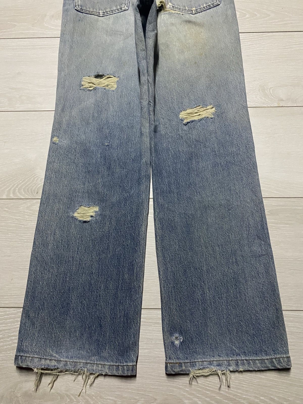 Big John Vintage Big John Grunge Distressed Straight Loose Jeans Size US 28 / EU 44 - 6 Thumbnail