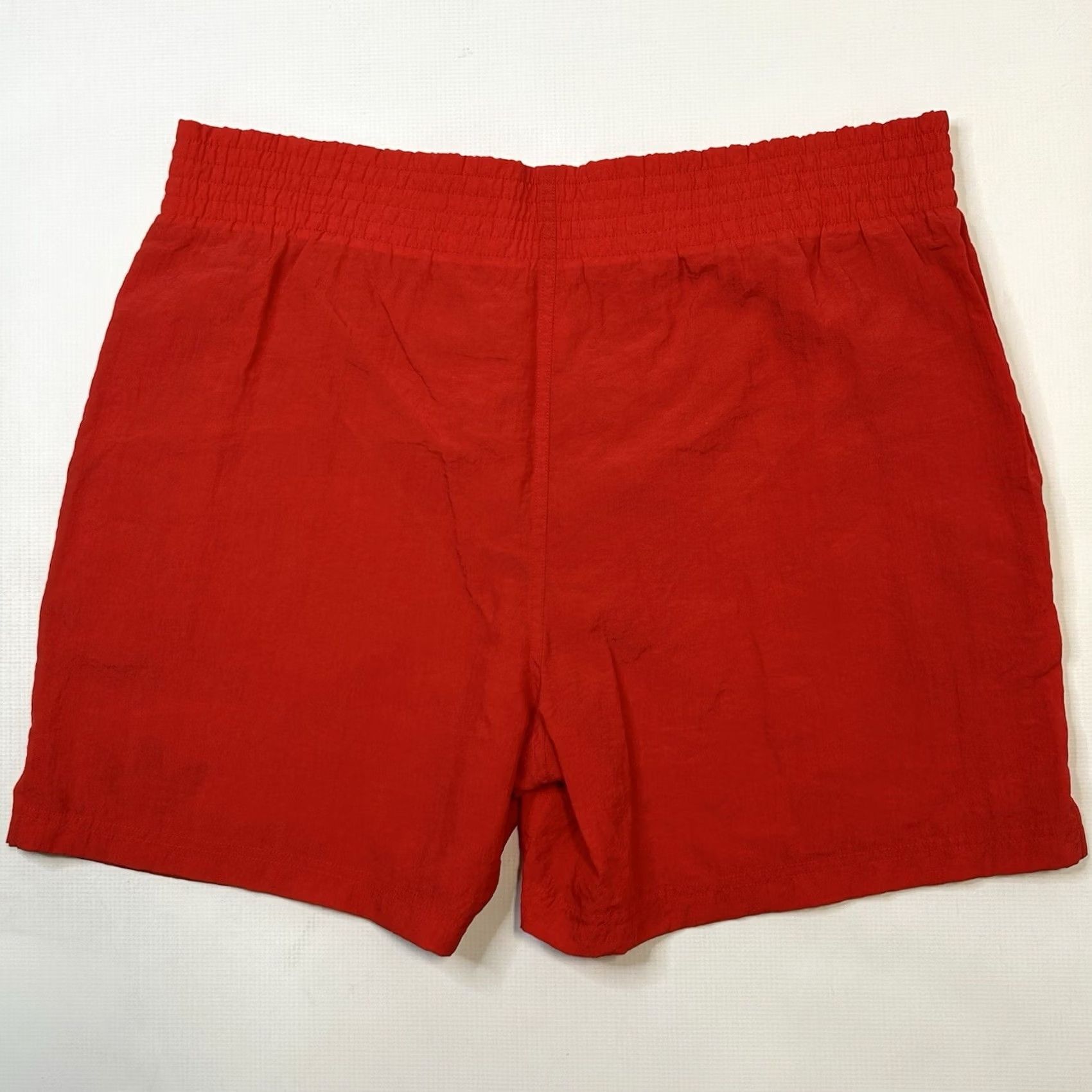 Adidas VINTAGE adidas Shorts Athletic Nylon Trefoil Spellout 80s 90s MENS XL Red Shorts Adidas Mens XL 80s 90s Size US 36 / EU 52 - 2 Thumbnail