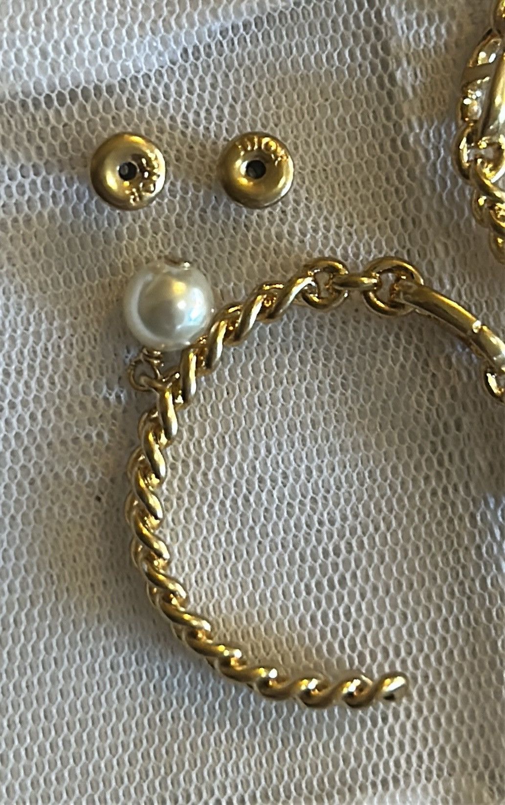 Dior Christian Dior 30 MONTAIGNE Earrings Gold-Finish Metal Size ONE SIZE - 9 Thumbnail
