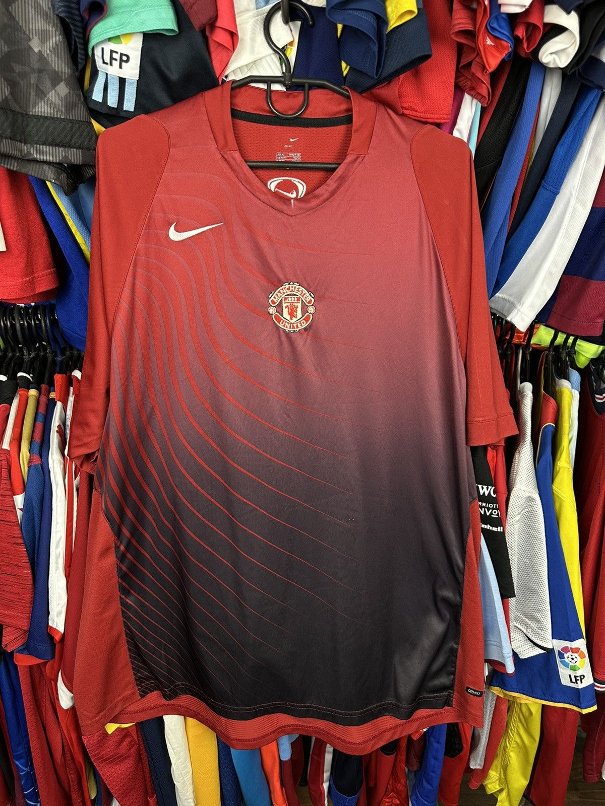 Nike Manchester United 2005-06 Nike Soccer Jersey Football Shirt Size US XL / EU 56 / 4 - 1 Thumbnail