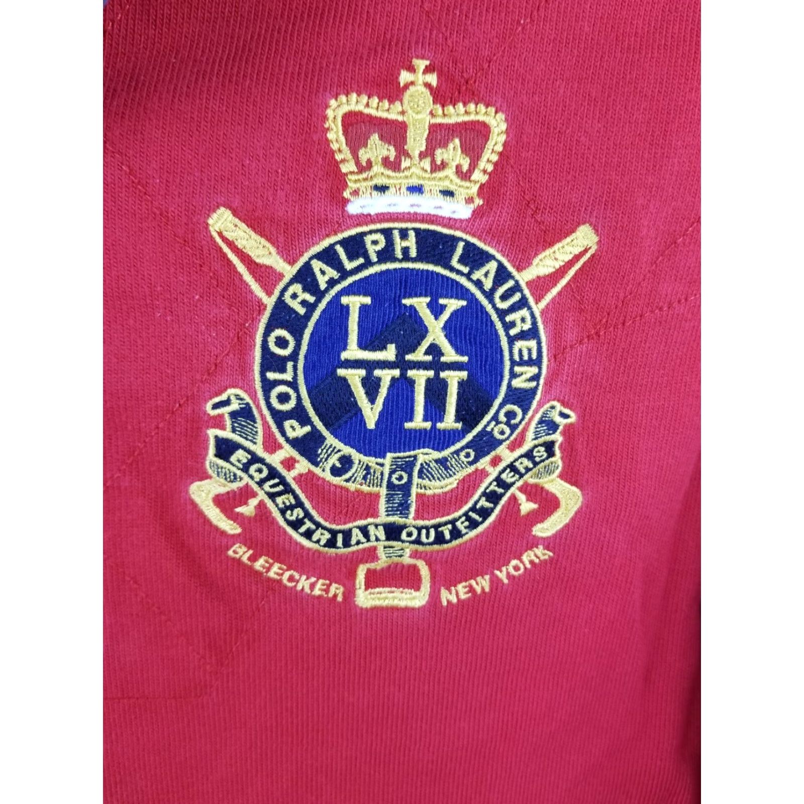 Ralph Lauren VINTAGE Ralph Lauren POLO BLEEKER NEW YORK RED RUGBY SHIRT SZ MEDIUM Shirt Men Red 27 INCH 17 INCH 24 INCH 20 INCH 27 INCH Size US M / EU 48-50 / 2 - 2 Thumbnail