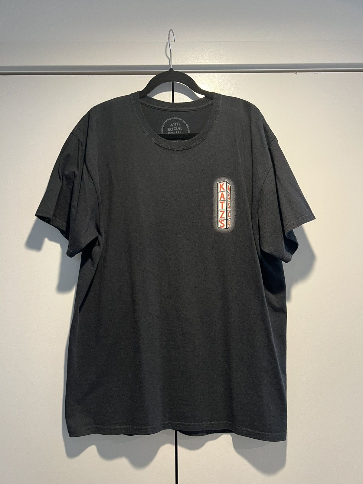 Anti Social Social Club *RARE* Anti Social Social Club x Katz’s Deli - XL Size US XL / EU 56 / 4 - 1 Thumbnail