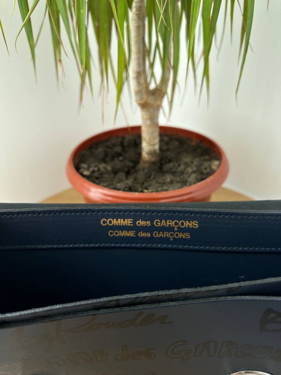 Comme des Garcons Vintage Comme des Garçons Black Graffiti Satchel Bag Rare Size ONE SIZE - 14 Thumbnail