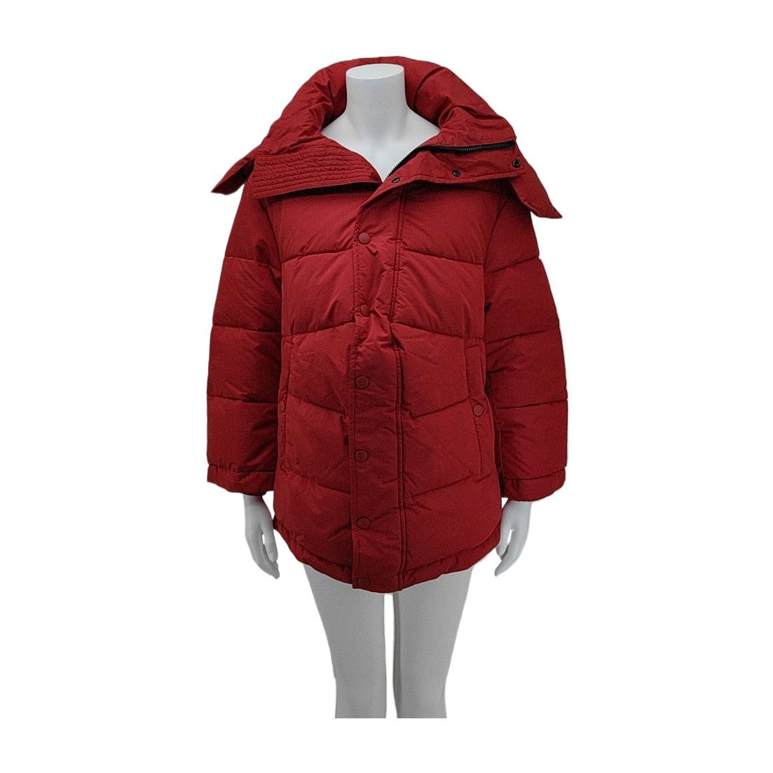 Balenciaga BALENCIAGA Red Puffer Jacket Size 36 Size XS / US 0-2 / IT 36-38 - 1 Thumbnail