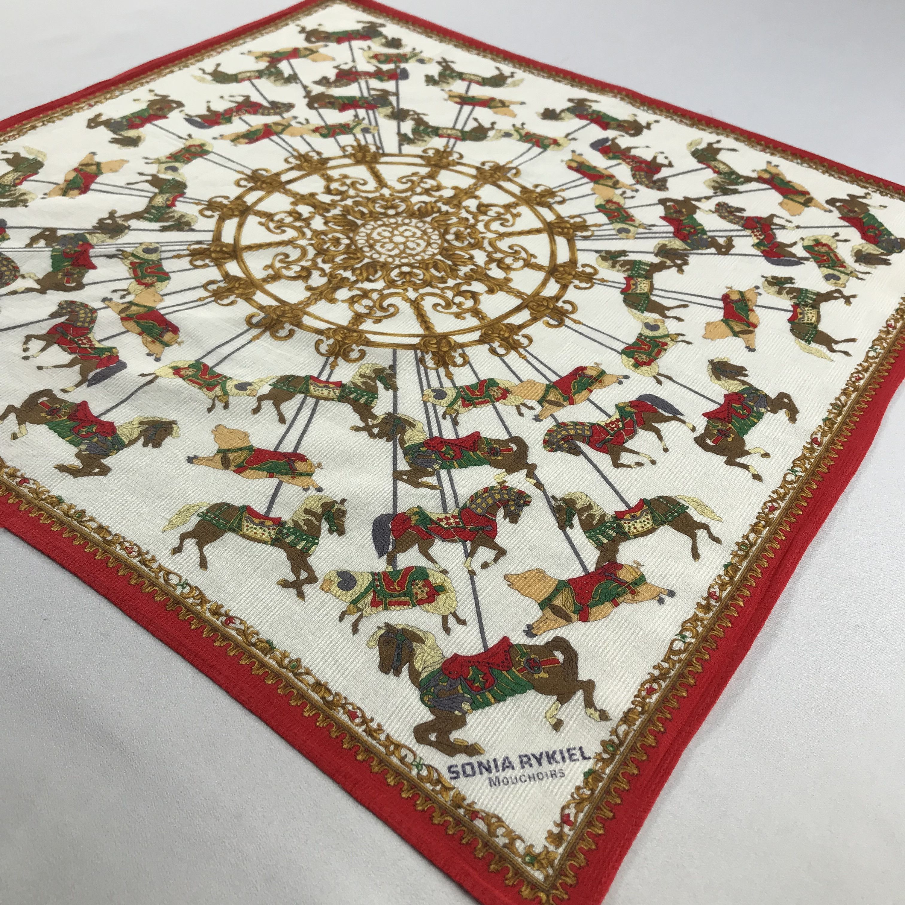 Sonia Rykiel Sonia Rykiel Handkerchief / Bandana / Neckerchief C694 Size ONE SIZE - 4 Thumbnail