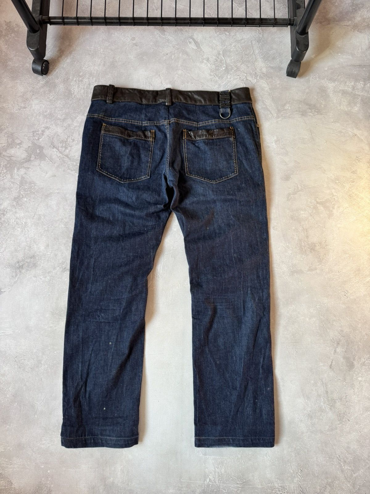Dirk Bikkembergs Dirk Bikkembergs Blue Denim Pants Size US 38 / EU 54 - 1 Thumbnail