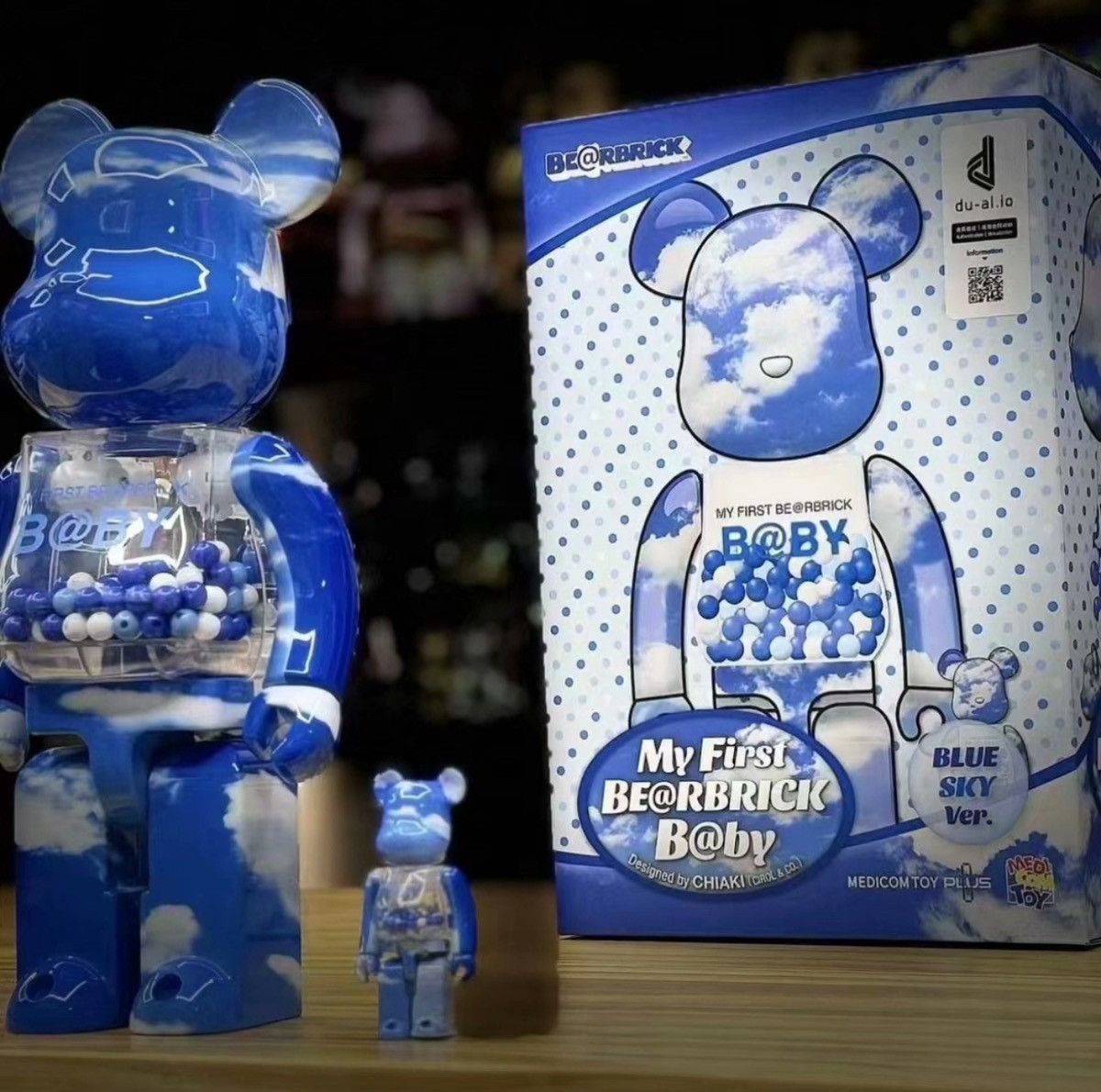 MY FIRST BE@RBRICK B@BY BLUE SKY 400％ MY FIRST BE@RBRICK B@BY COLOR SPLASH Ver. 400％ – MCT TOKYO