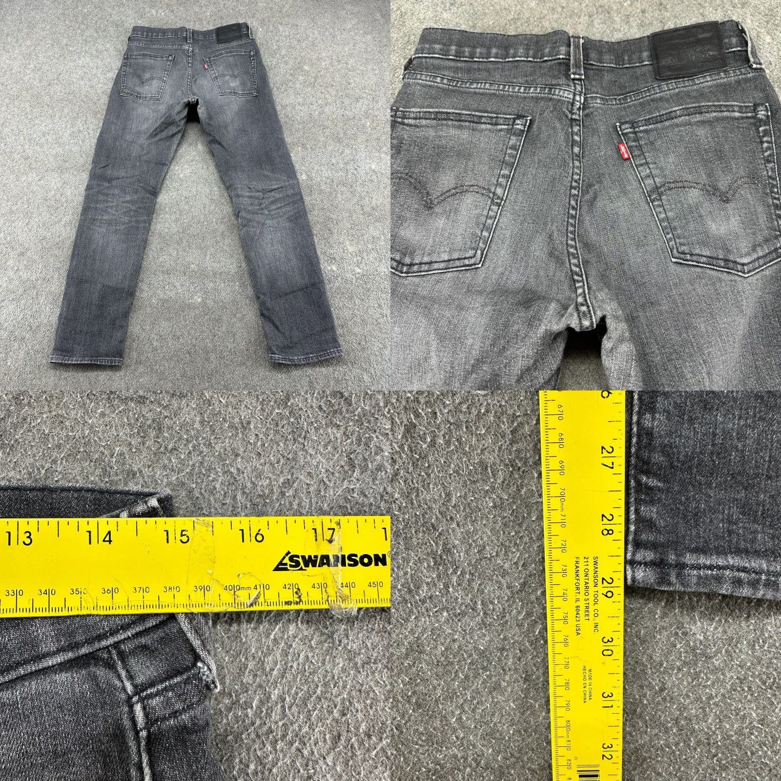 Levi's Levi's 510 Jeans Slim Black 30x30 Denim Stretch Cotton Men 5-Pocket Regular Fit Slim Skinny Vintage: No Sex? (Note: No additional info) Size US 30 / EU 46 - 8 Thumbnail