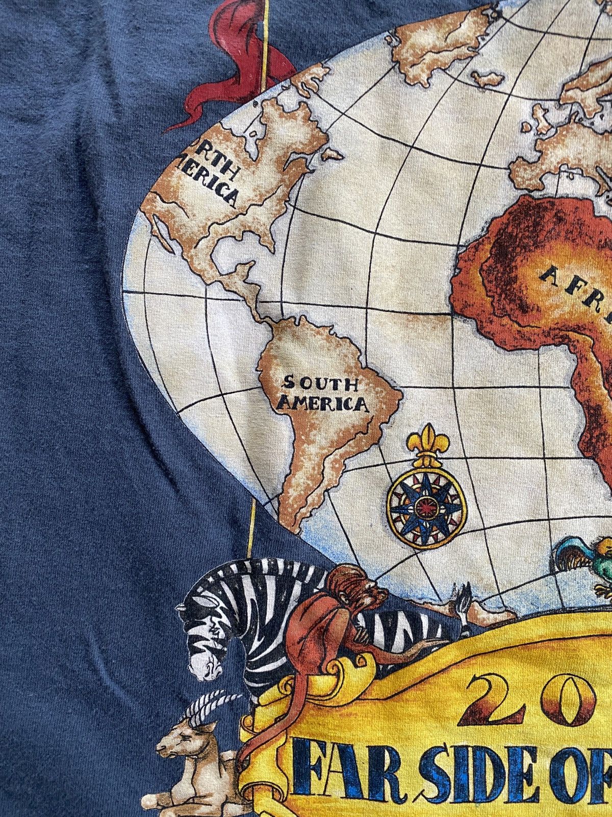 Band Tees Vintage 2002 Y2K Jimmy Buffet Far Side of the World Tour Tee Size US XL / EU 56 / 4 - 15 Thumbnail
