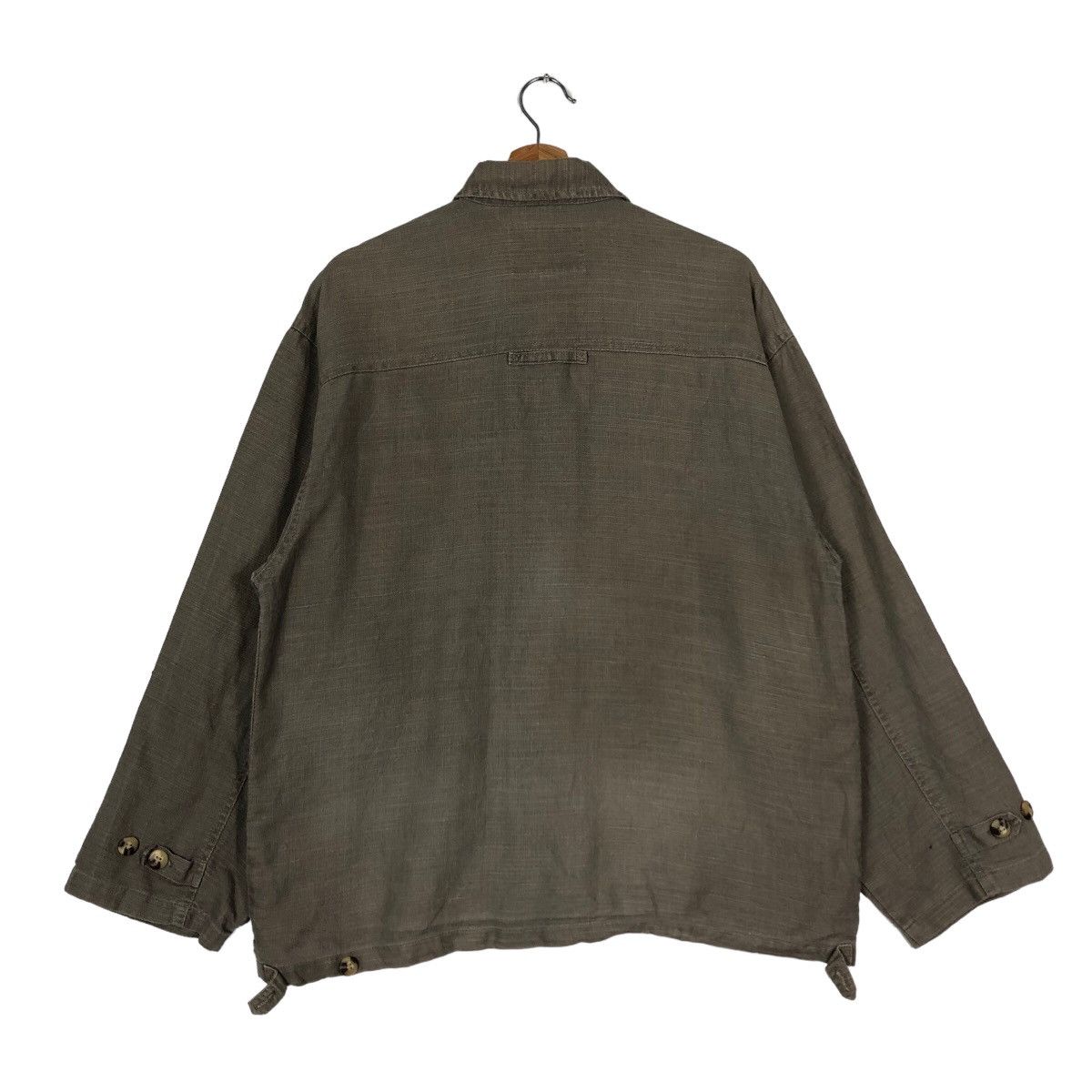 Issey Miyake 🔥Vintage Hikory Chore Jacket Hill Crop Western Made Design Size US M / EU 48-50 / 2 - 8 Thumbnail