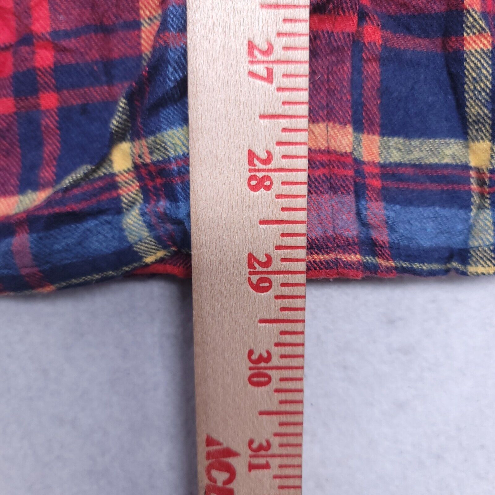 VSTR VSTR Casual Button Up Hoodie Mens Size XL Blue Red Plaid Size US XL / EU 56 / 4 - 7 Thumbnail