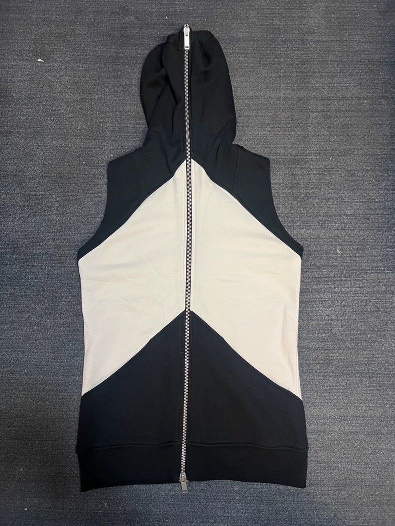Rick Owens Rick Owens Rick Owens Velvet hooded sleeveless vest zipper Size US M / EU 48-50 / 2 - 4 Thumbnail