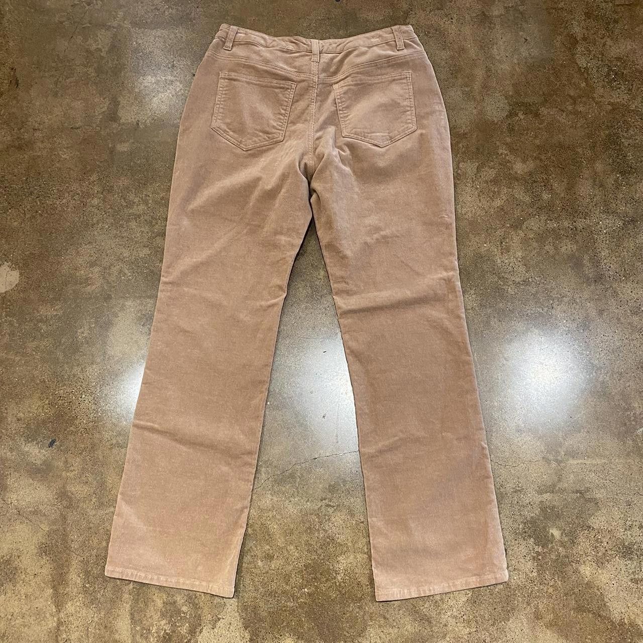Designer Camel Colored Mini Corduroy Pants Size 32" / US 10 / IT 46 - 4 Thumbnail