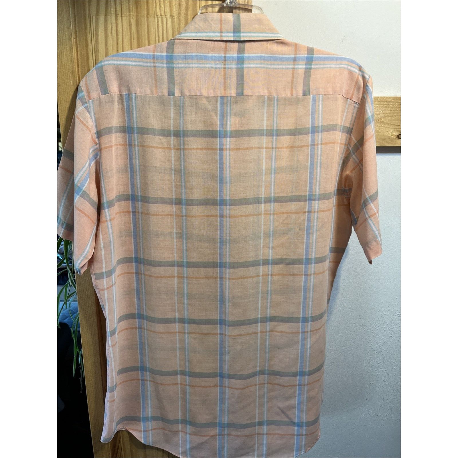 Other Vintage Lexington Men's Button Short Sleeve Shirt M Orange Size US M / EU 48-50 / 2 - 7 Thumbnail