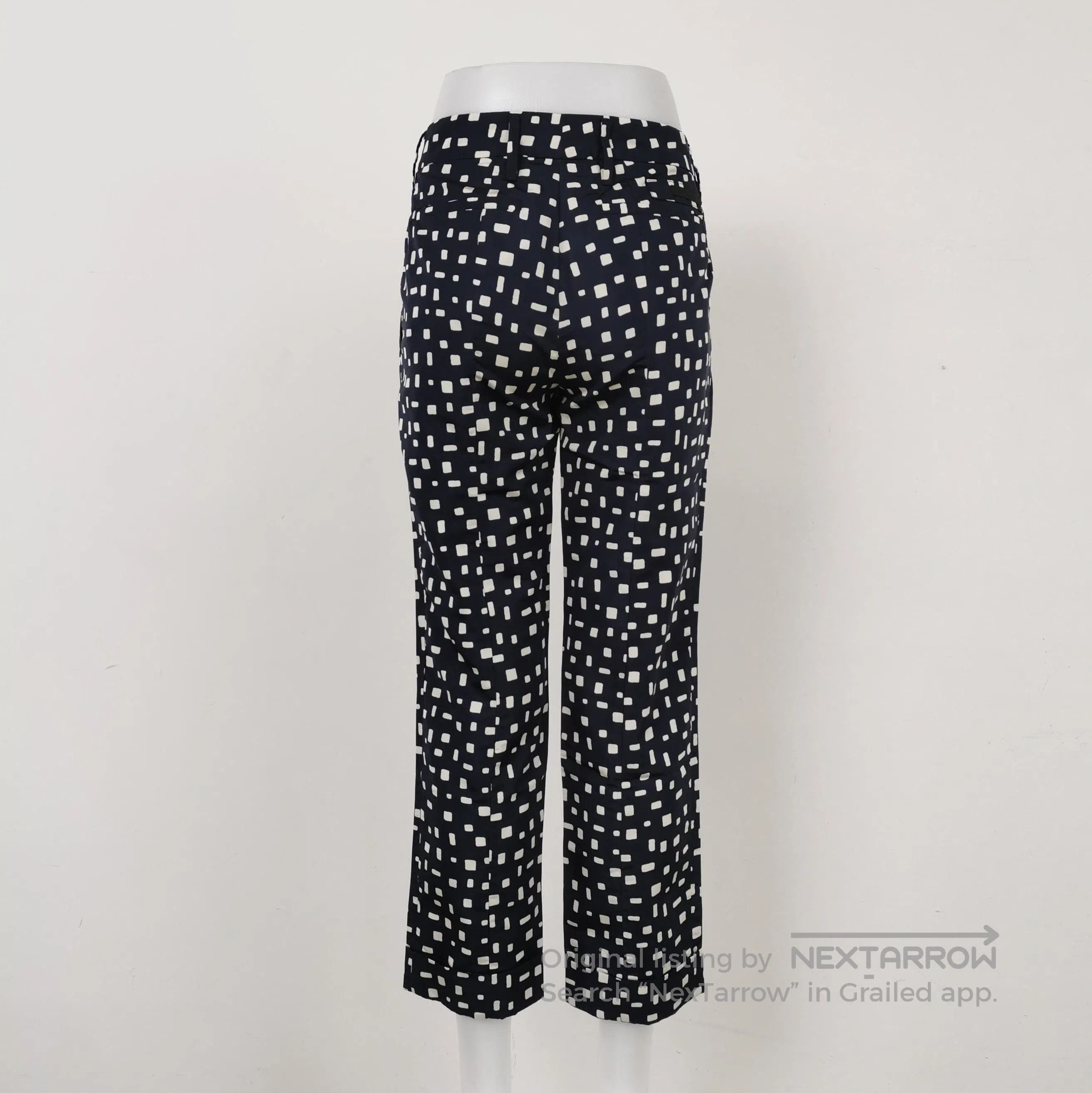 Prada Prada Color Block Polka Dot Trousers Size 38 . Size 37" - 2 Thumbnail