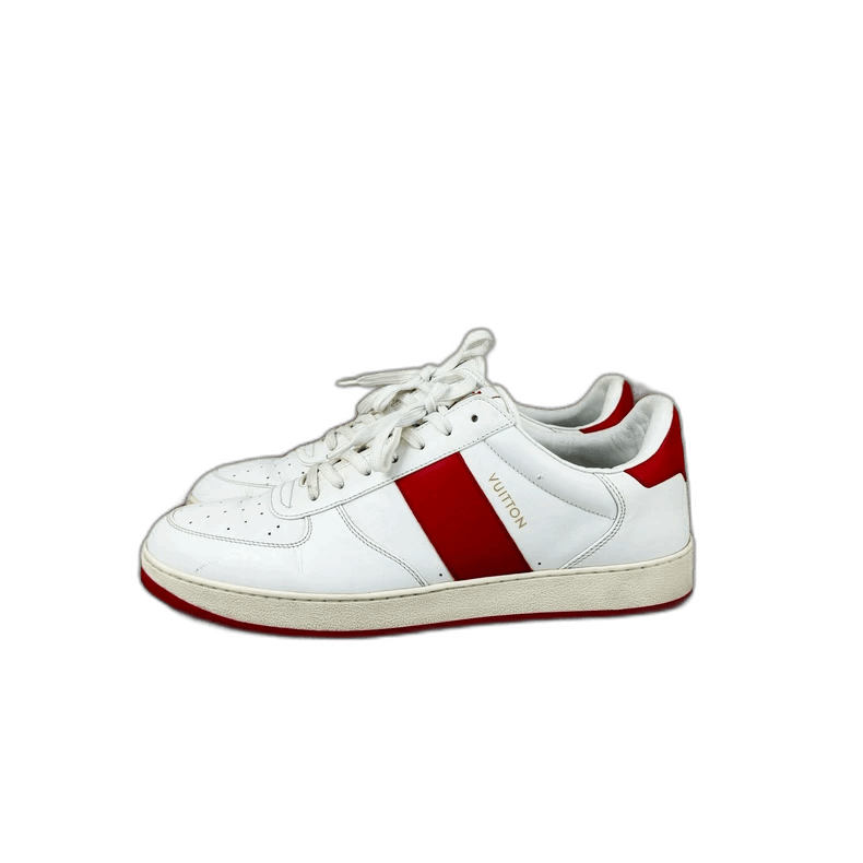 Louis Vuitton louis vuitton casual white and red sneakers Size US 7 / EU 40 - 1 Thumbnail