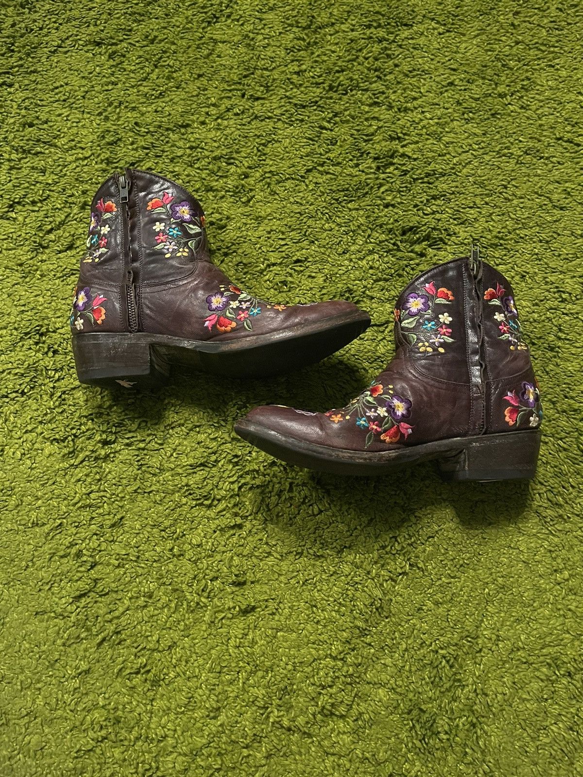 Cowboy Equipment × Old Gringo × Vintage Old Gringo Mexicana western cowboy embroidered flowers boots Size US 8.5 / IT 38.5 - 4 Thumbnail