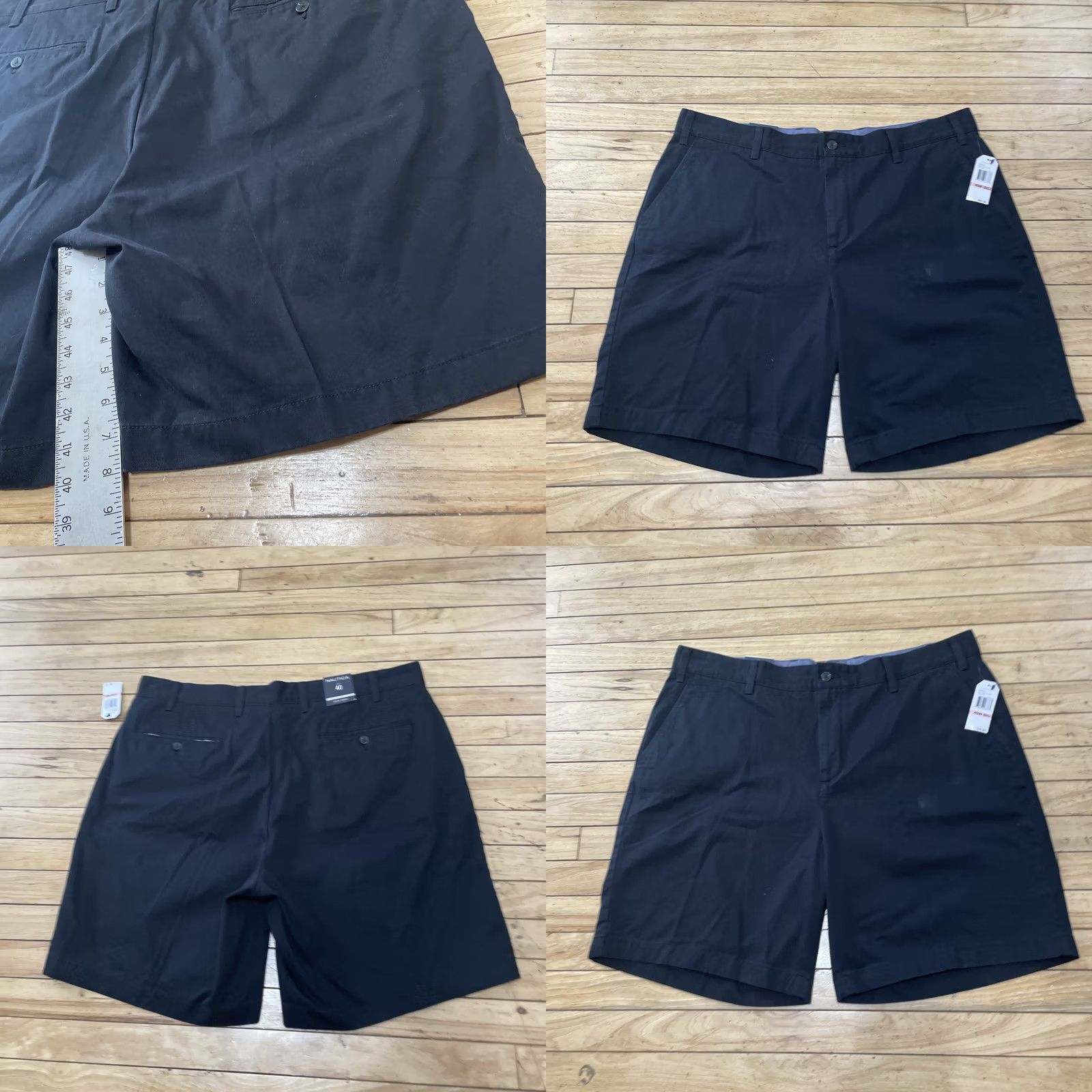 Nautica Nautica Deck Shorts Men 40W BG Blue Preppy Nautical Flat Chino 40x8 NEW 0 Size US 40 / EU 56 - 9 Thumbnail