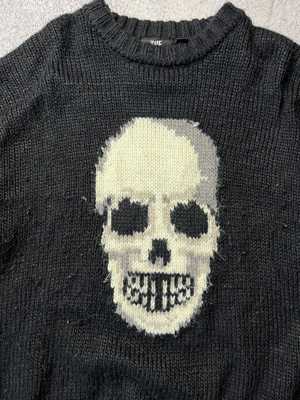 The Ragged Priest Y2K The Ragged Priest Skeleton Hype Sweater Knitted 90s Size US L / EU 52-54 / 3 - 7 Thumbnail