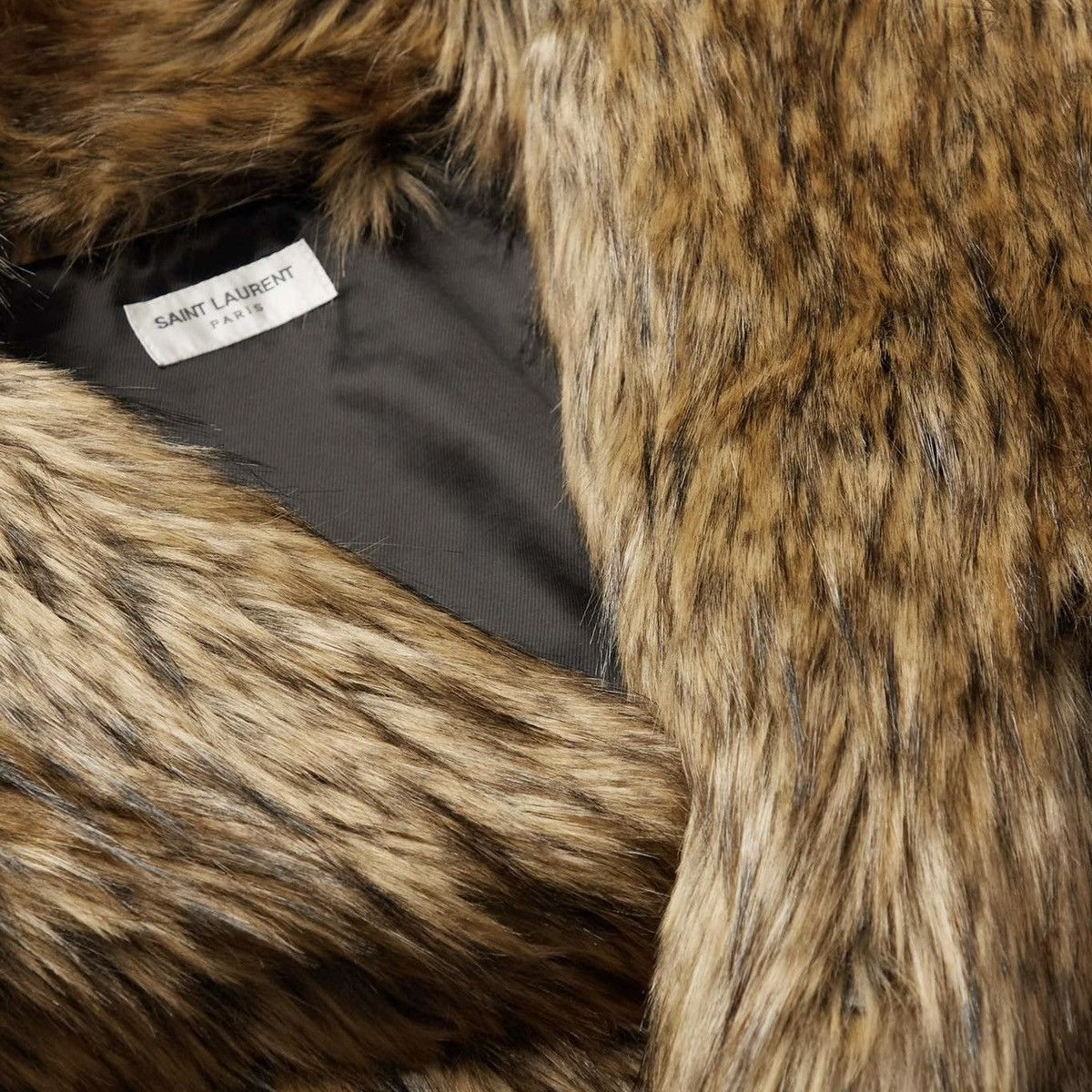 Saint Laurent Paris Saint Laurent Oversized Faux Fur Coat in Large Size US S / EU 44-46 / 1 - 6 Thumbnail