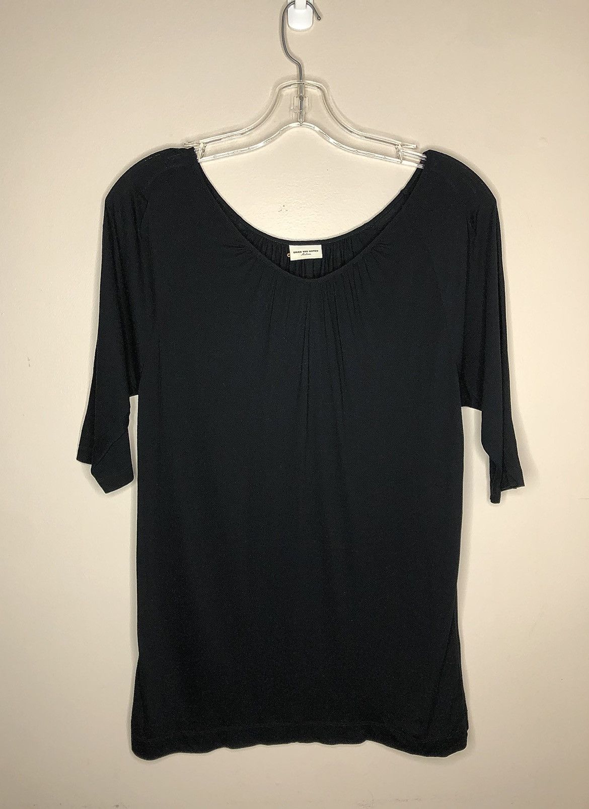 Dries Van Noten Dries Van Noten Draped Scoop Neck Blouse Size M / US 6-8 / IT 42-44 - 4 Thumbnail