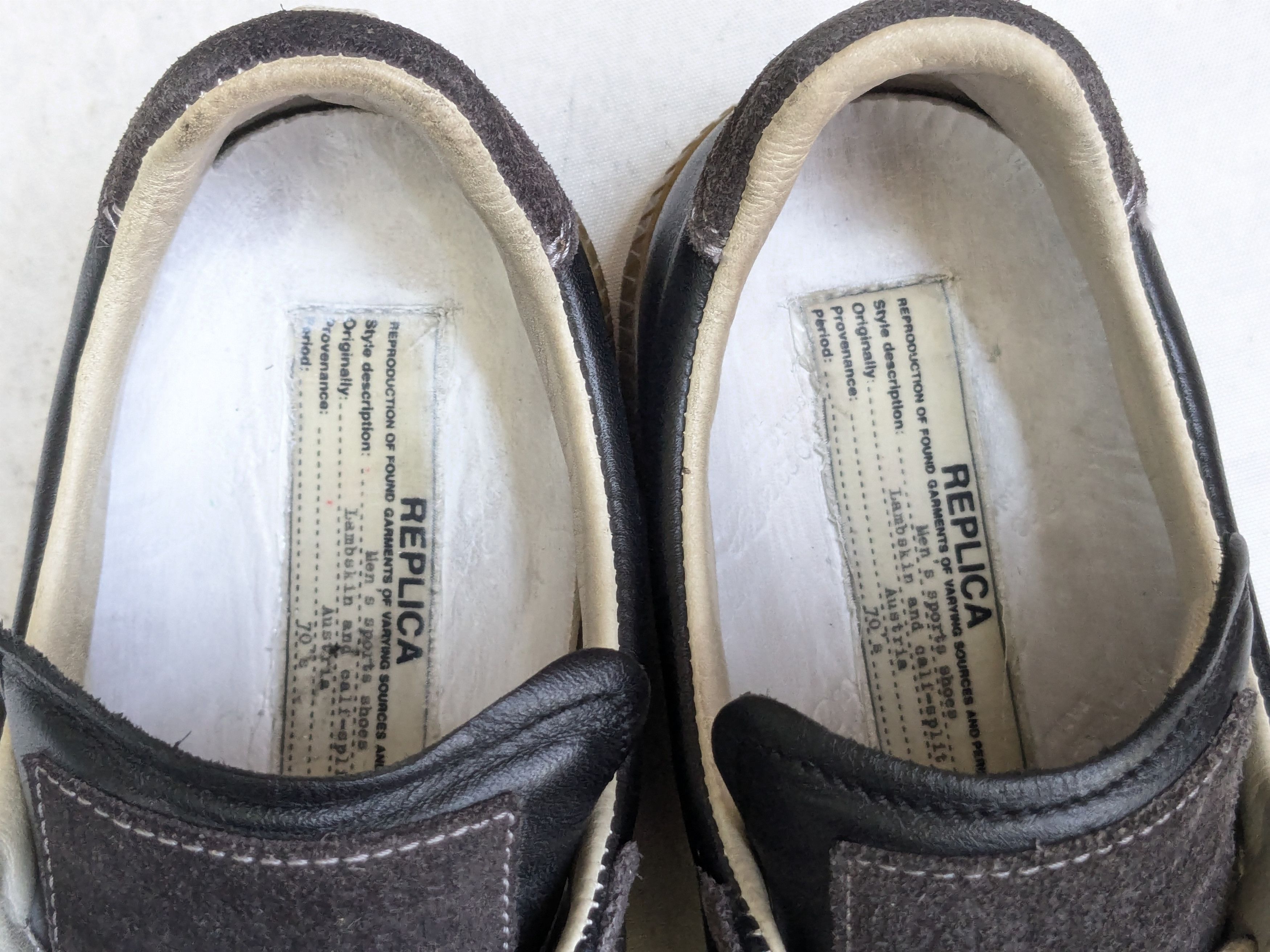 Maison Margiela Maison Margiela Replica GAT Sneakers Black 8 41 Gum Low Size US 8 / EU 41 - 10 Thumbnail