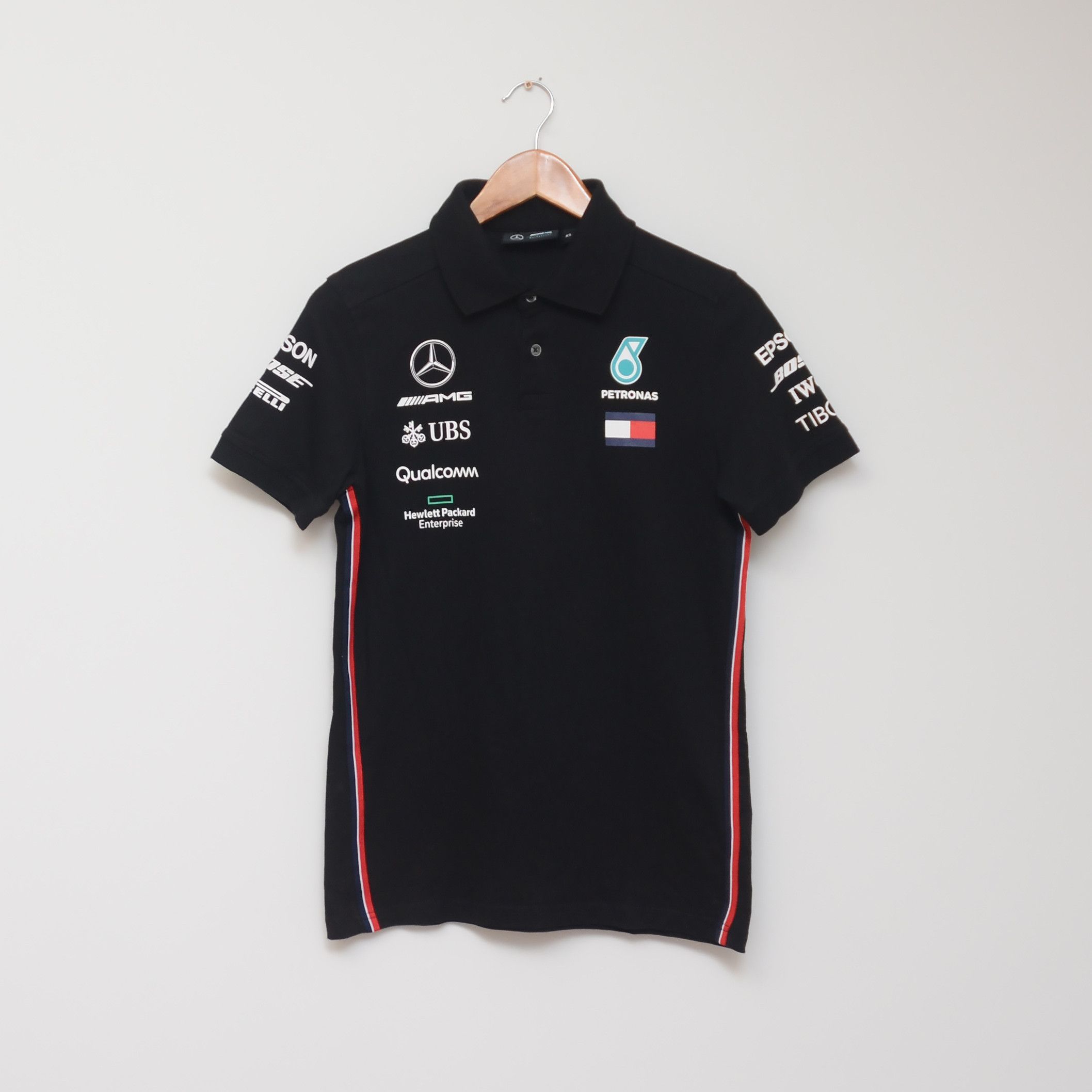 Mercedes-Benz Mercedes-Benz AMG Petronas F1 Team Polo Racing XS-S Black Size US XS / EU 42 / 0 - 1 Thumbnail