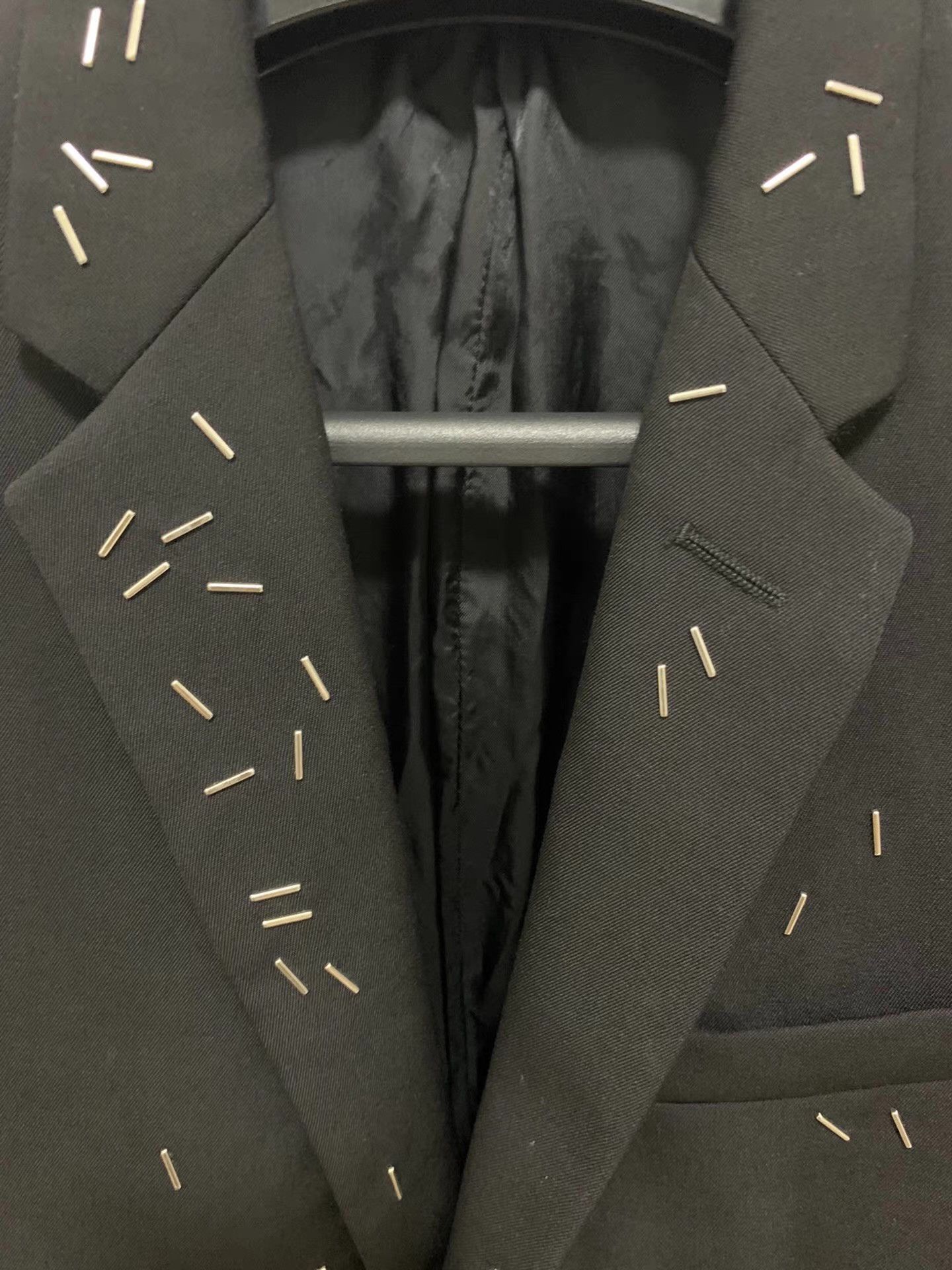 Dior Dior Homme 17SS Runway Collection Staple Detail Suit Q12 Size 44R - 6 Thumbnail