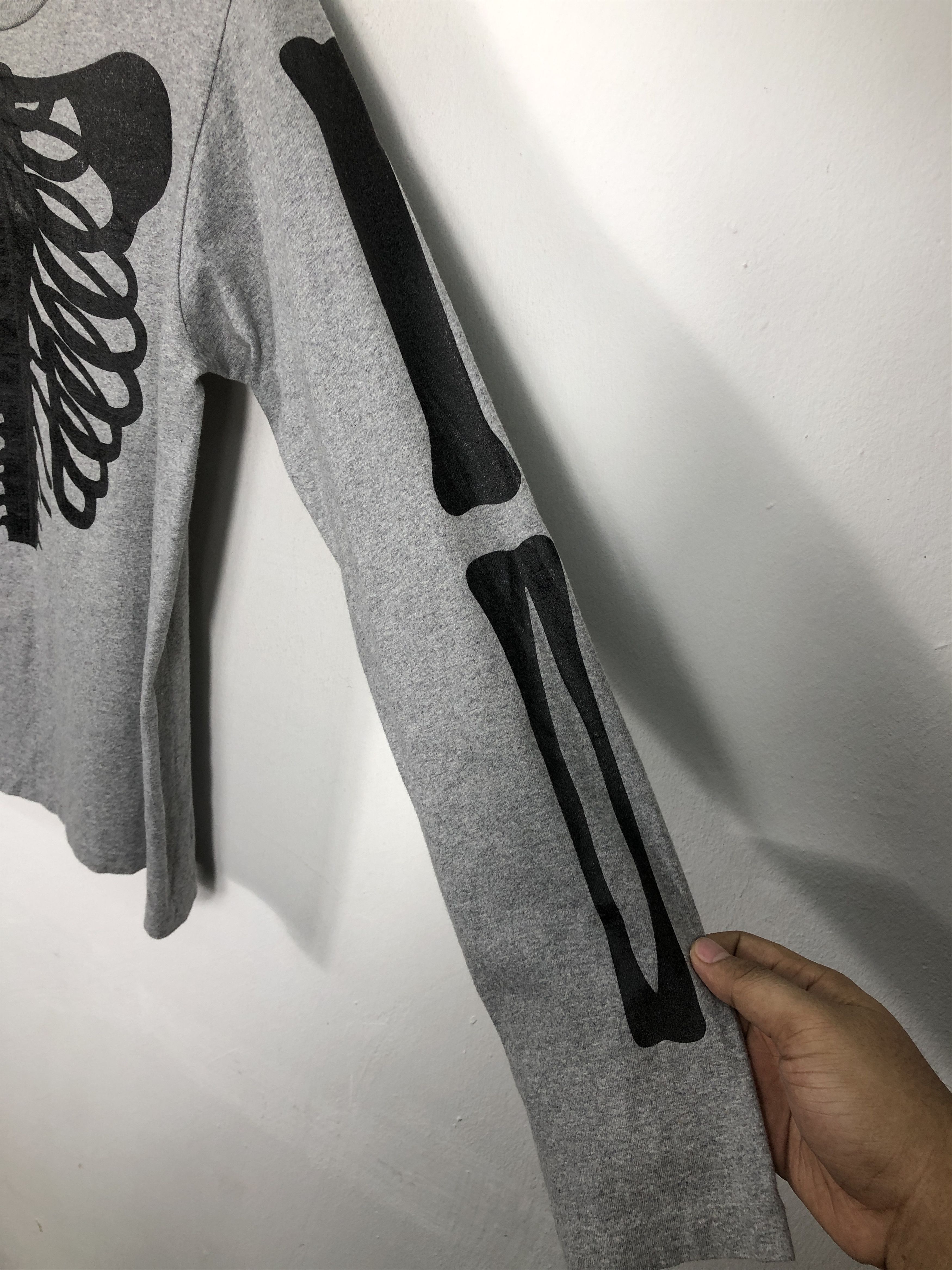 Vintage Vintage Skeleton Long Sleeve T-Shirt Size US S / EU 44-46 / 1 - 3 Thumbnail