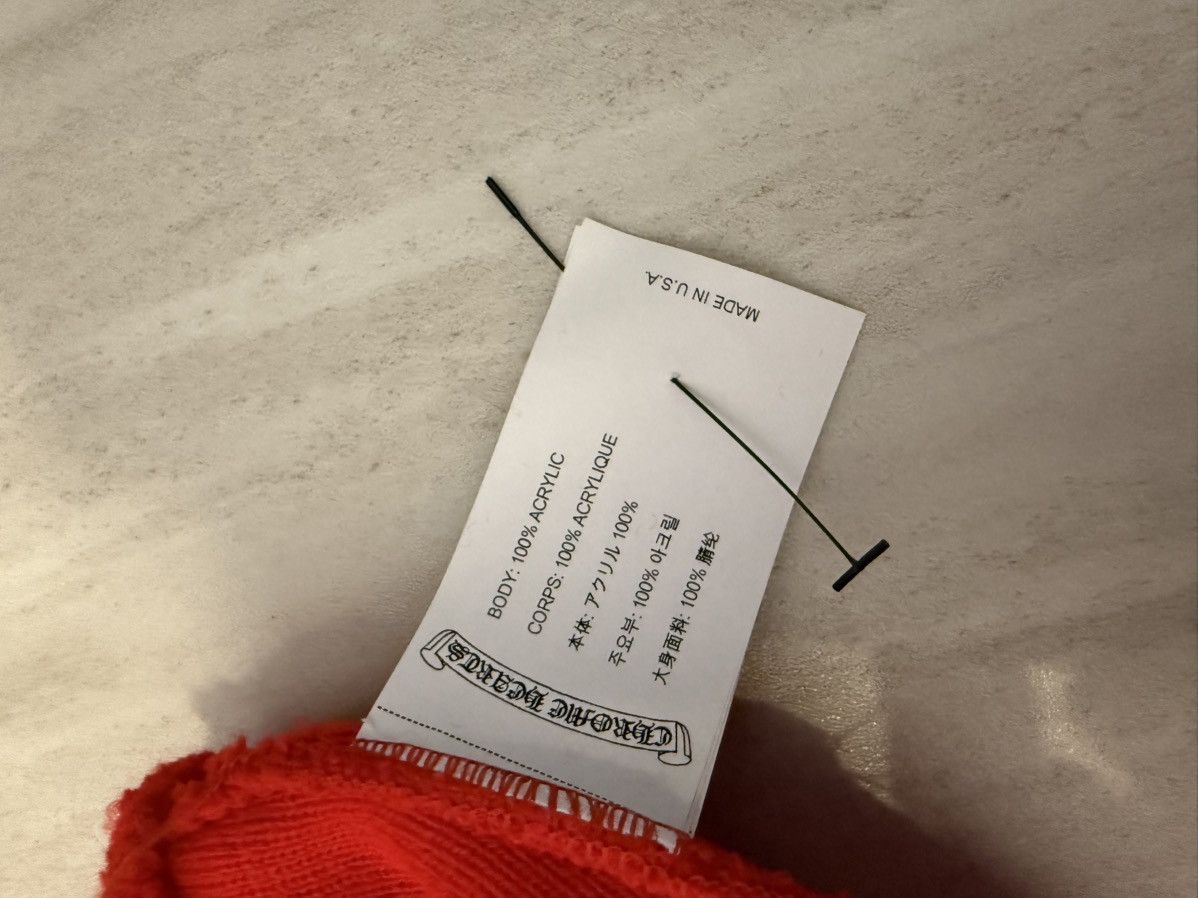Chrome Hearts Chrome Hearts Red Plus Beanie Size ONE SIZE - 3 Thumbnail