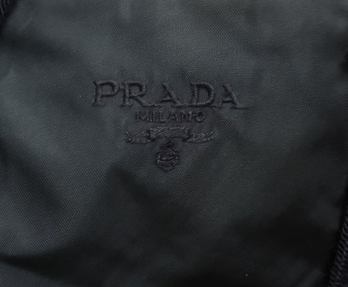 Prada PRADA TESSUTO Vintage Nylon Dark Blue Totes Bag Size ONE SIZE - 11 Thumbnail