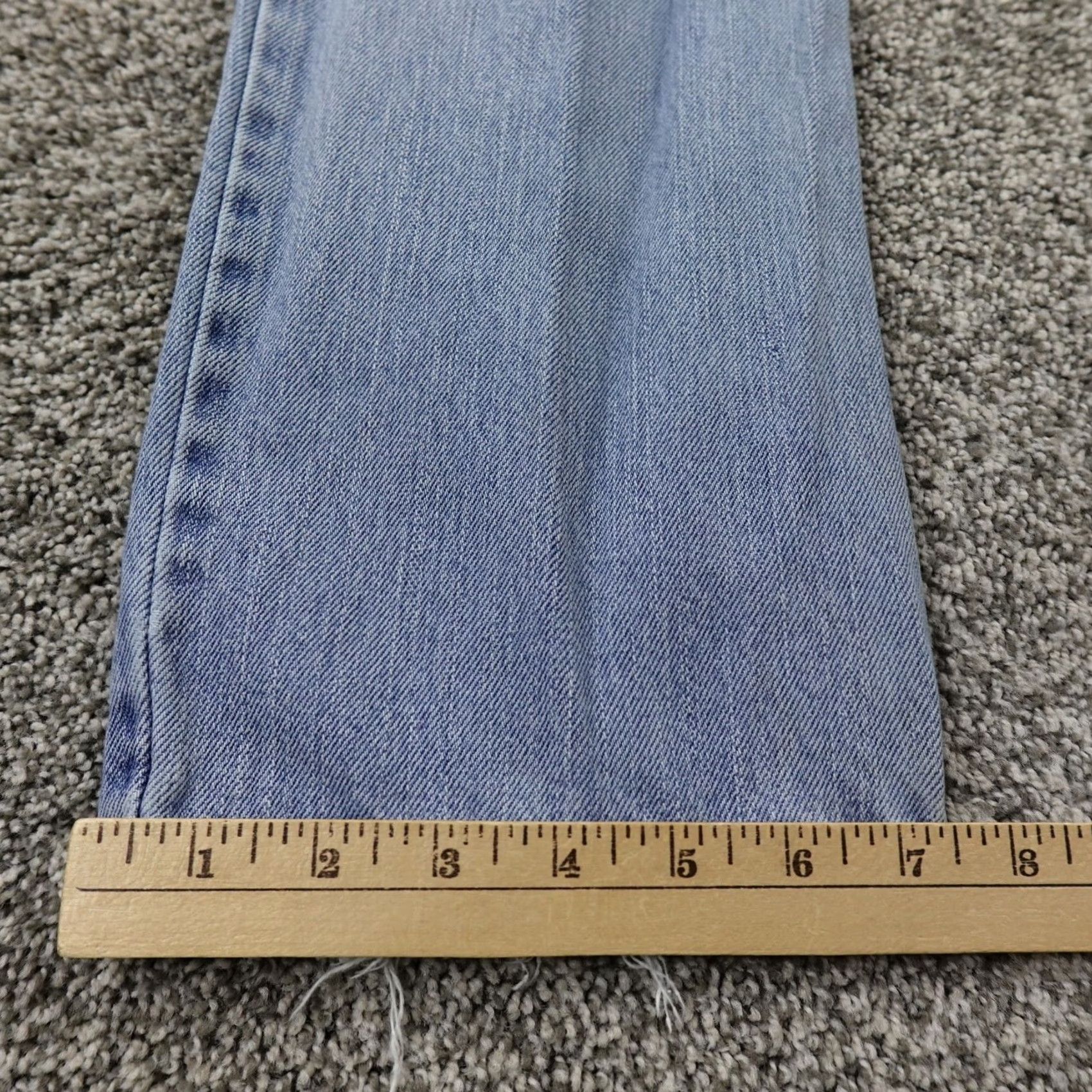 Levi's Levi's Jeans 505 Straight Leg Denim Light Blue 32X34 Mens Vintage Size US 32 / EU 48 - 2 Thumbnail