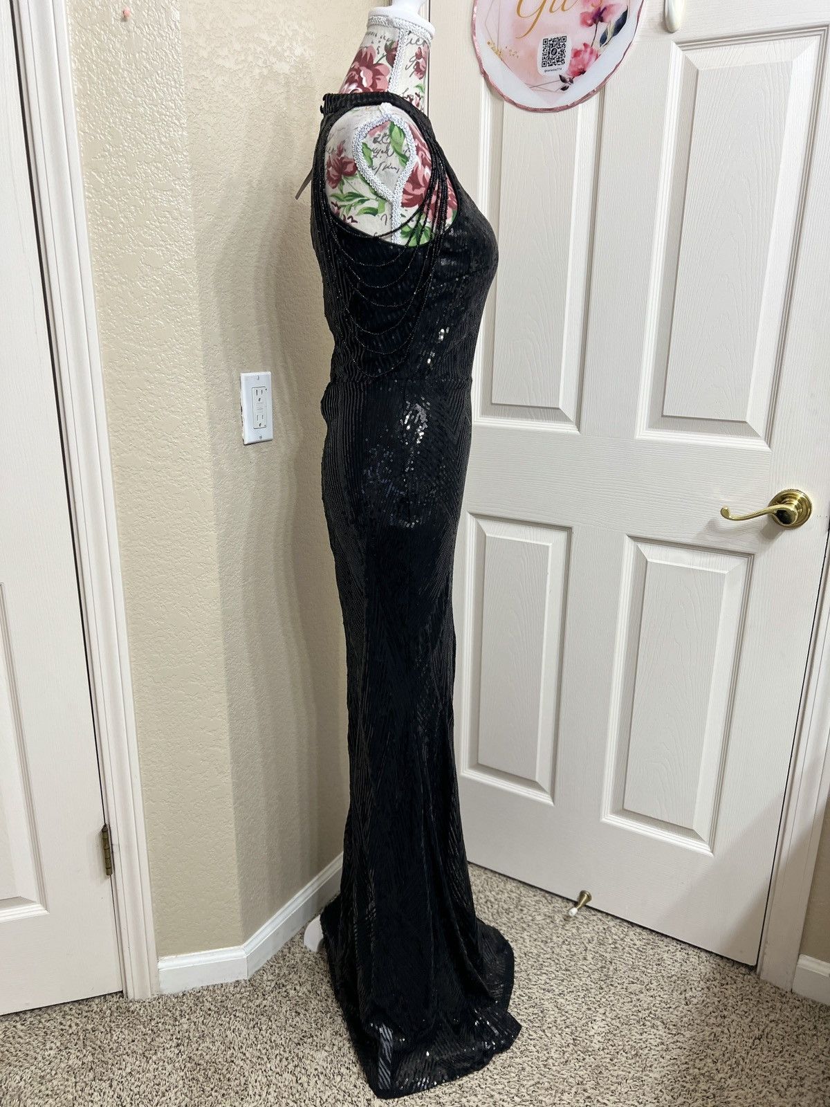 Other Mis Ord black prom sequin dress size M Size M / US 6-8 / IT 42-44 - 3 Thumbnail