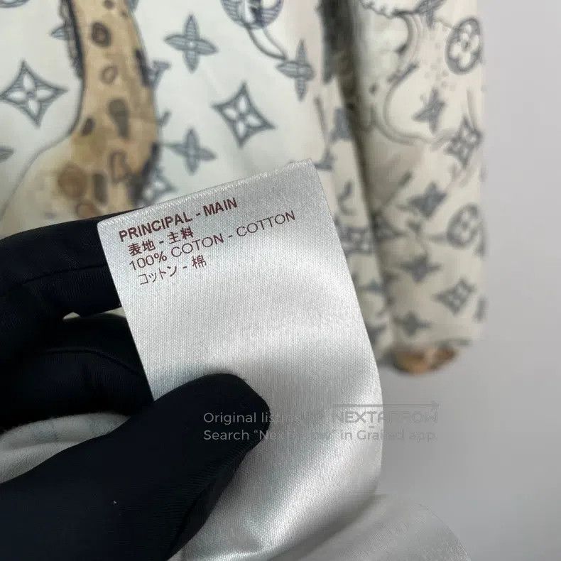 Louis Vuitton Louis Vuitton Full Zoo Crew Neck T-Shirt Size US L / EU 52-54 / 3 - 9 Thumbnail