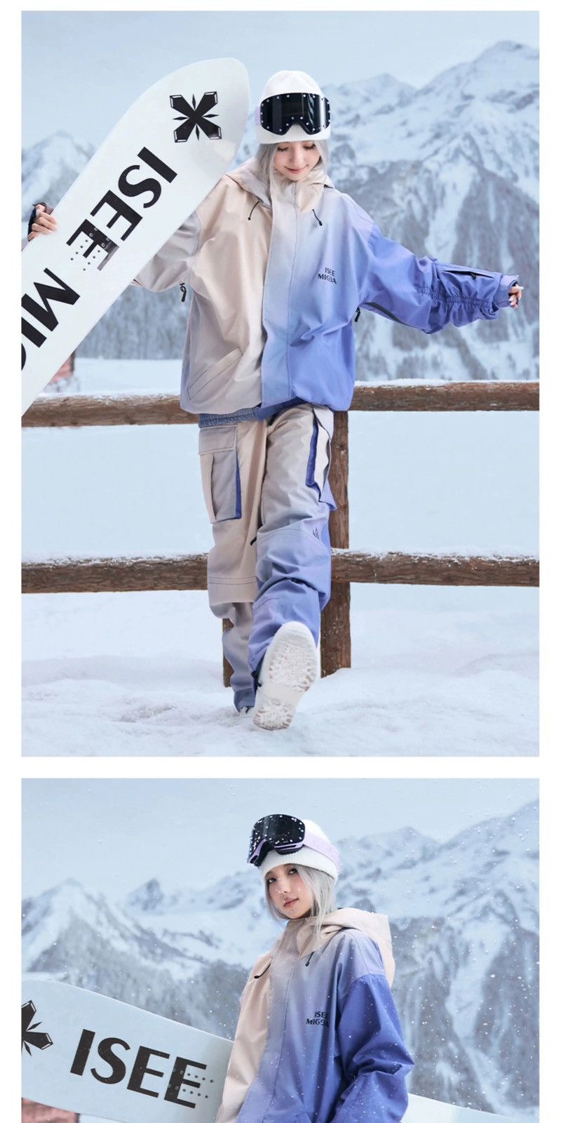 Other Outdoor Windproof Gradient ski suit set Size US 32 / EU 48 - 20 Thumbnail