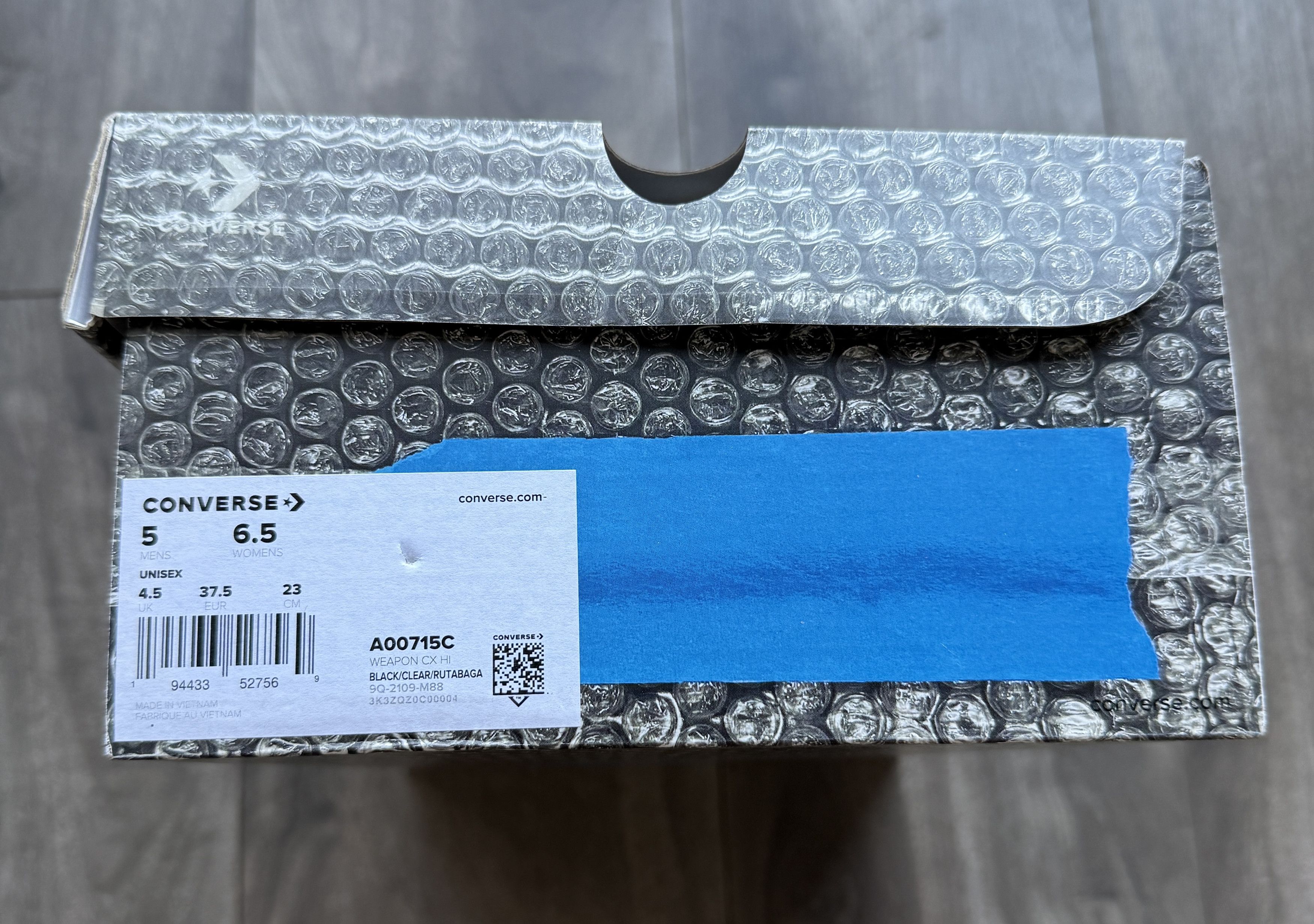Converse × Joshua Vides NEW 5M/6.5W Converse Weapon CX HI VIDES A00715C sneakers Size US 6.5 / IT 36.5 - 9 Thumbnail