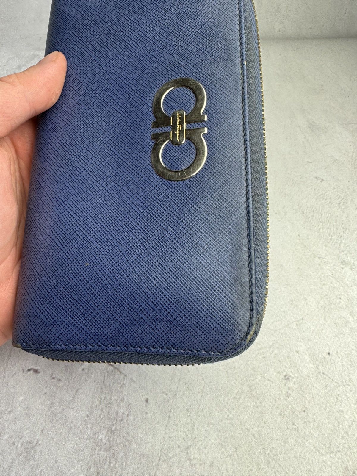 Salvatore Ferragamo × Vintage Salvatore Ferragamo Wallet leather long bifold vintage Size ONE SIZE - 13 Thumbnail