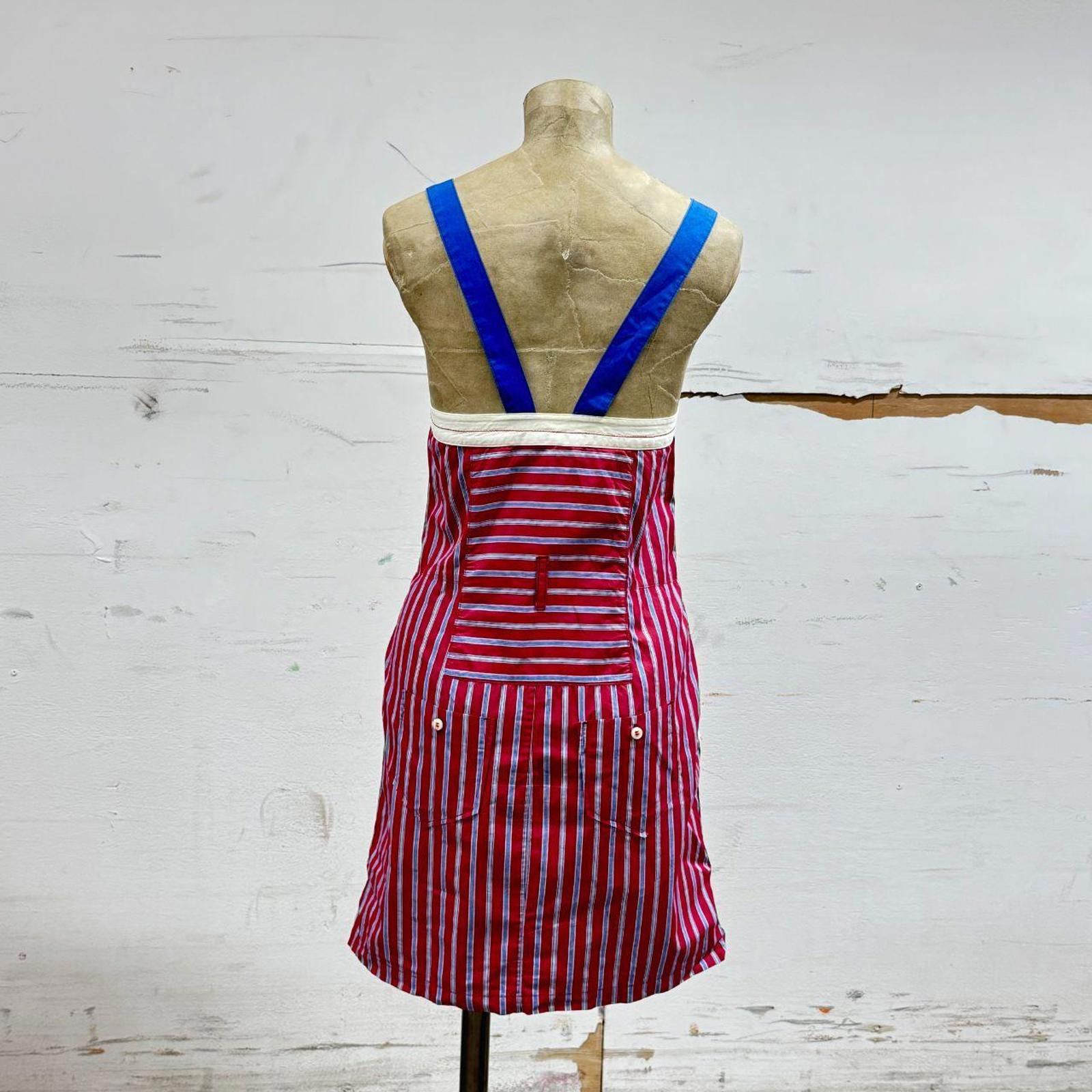Dsquared2 Dsquared2 SS07 Runway Striped Mini Dress Size S Size S / US 4 / IT 40 - 3 Thumbnail