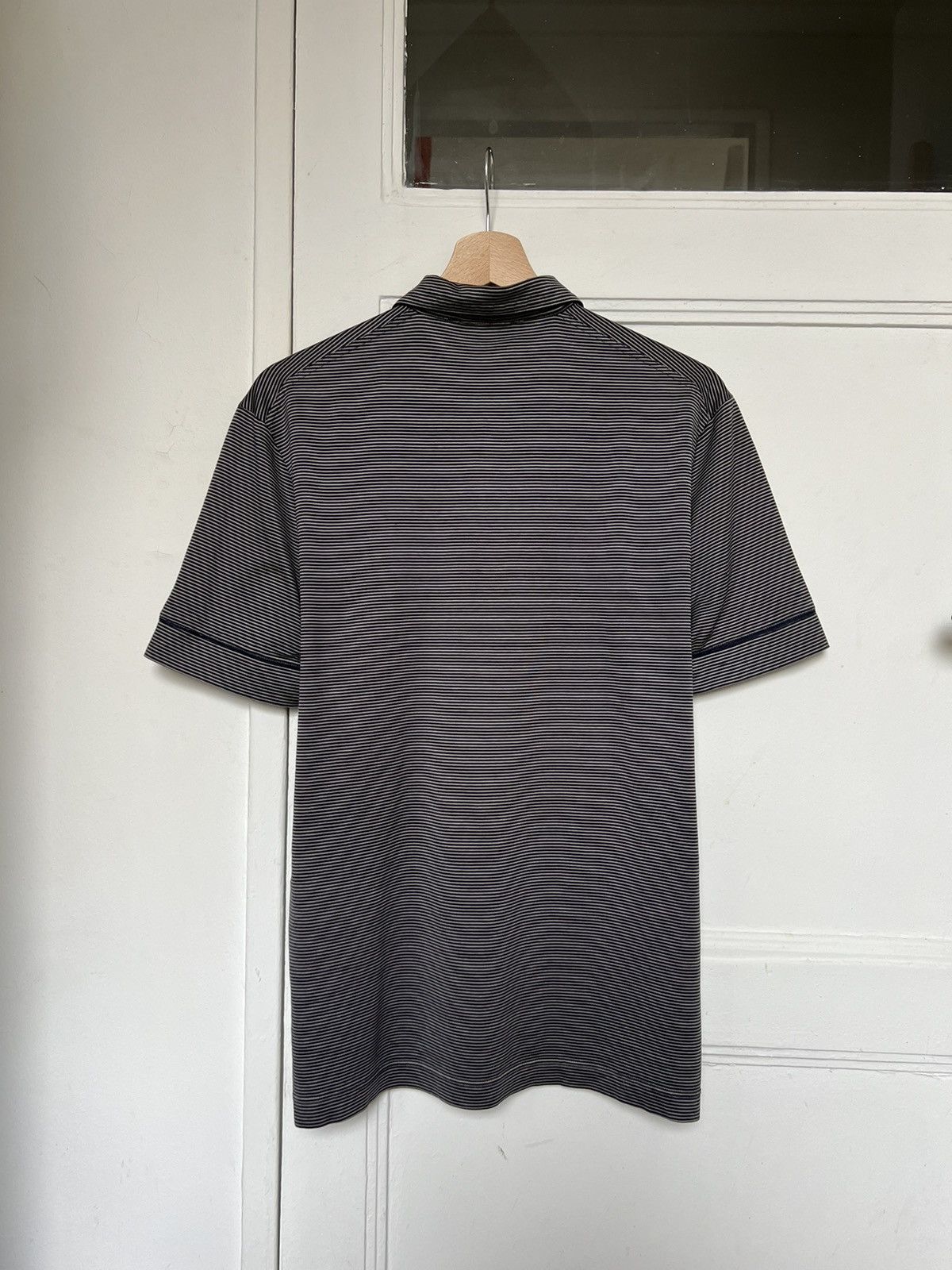 Blue tab polo