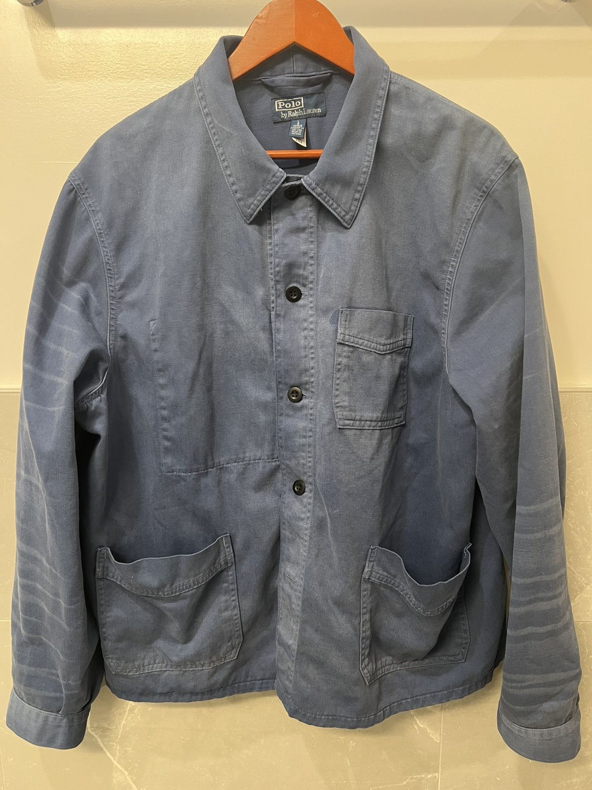 Polo Ralph Lauren Polo Ralph Lauren Twill Utility Jacket Size US L / EU 52-54 / 3 - 2 Thumbnail