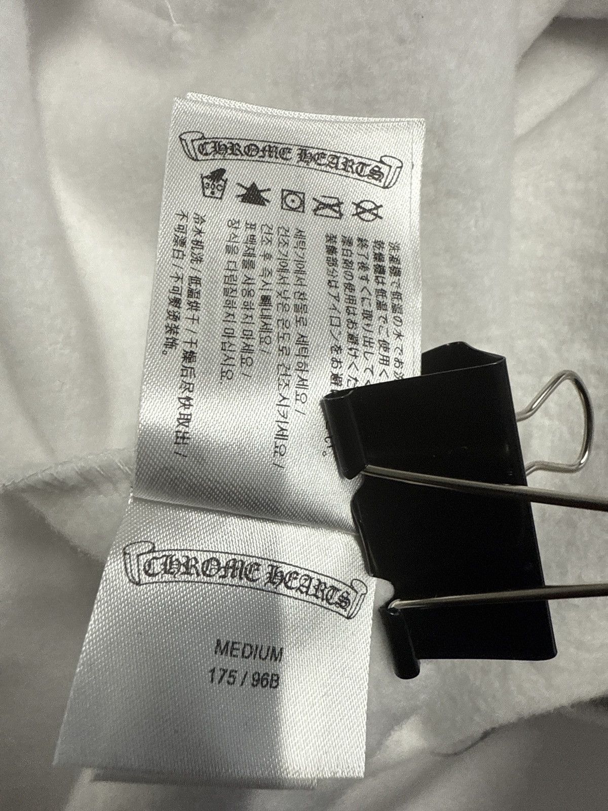 Chrome Hearts CHROME HEARTS MIAMI HORSESHOE PULLOVER HOODIE WHITE Size US M / EU 48-50 / 2 - 6 Thumbnail